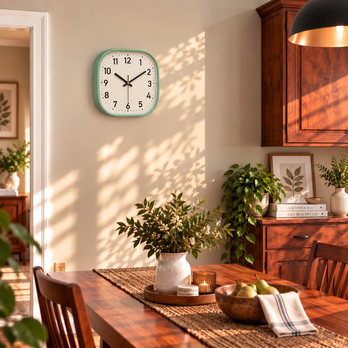 Horloge Murale Moderne Plastique | Jade
