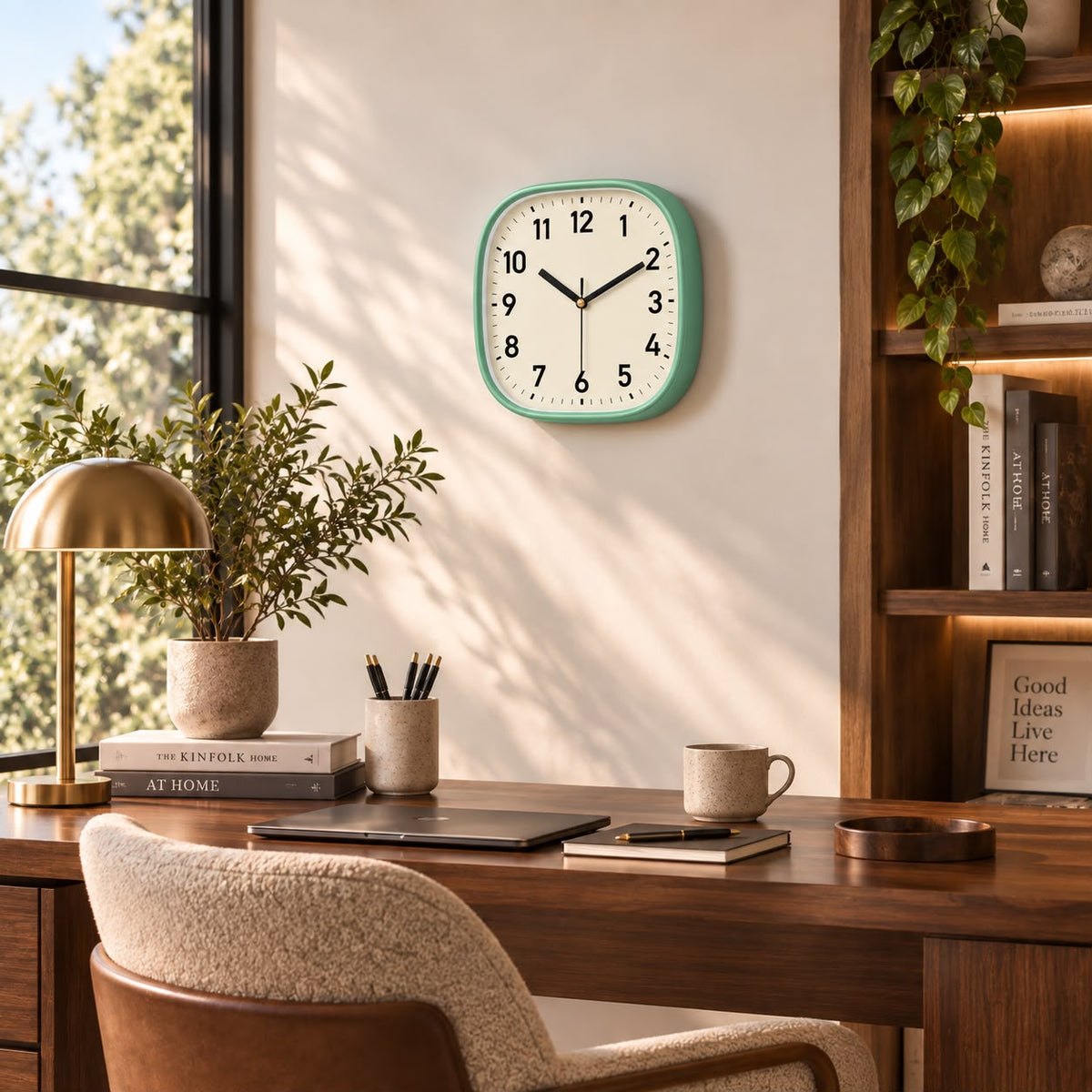 Horloge Murale Moderne Plastique | Jade