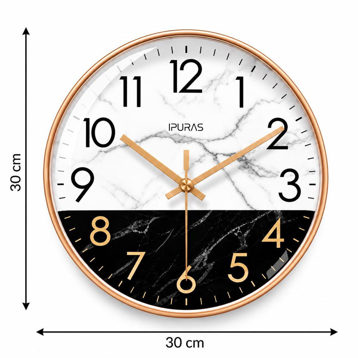 Horloge Murale Moderne Plastique Acrylique | Palazzo