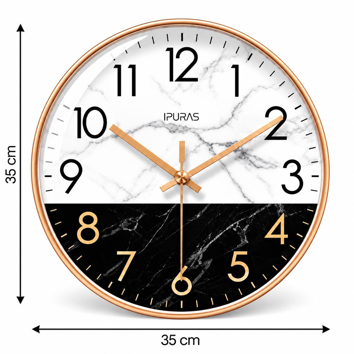 Horloge Murale Moderne Plastique Acrylique | Palazzo