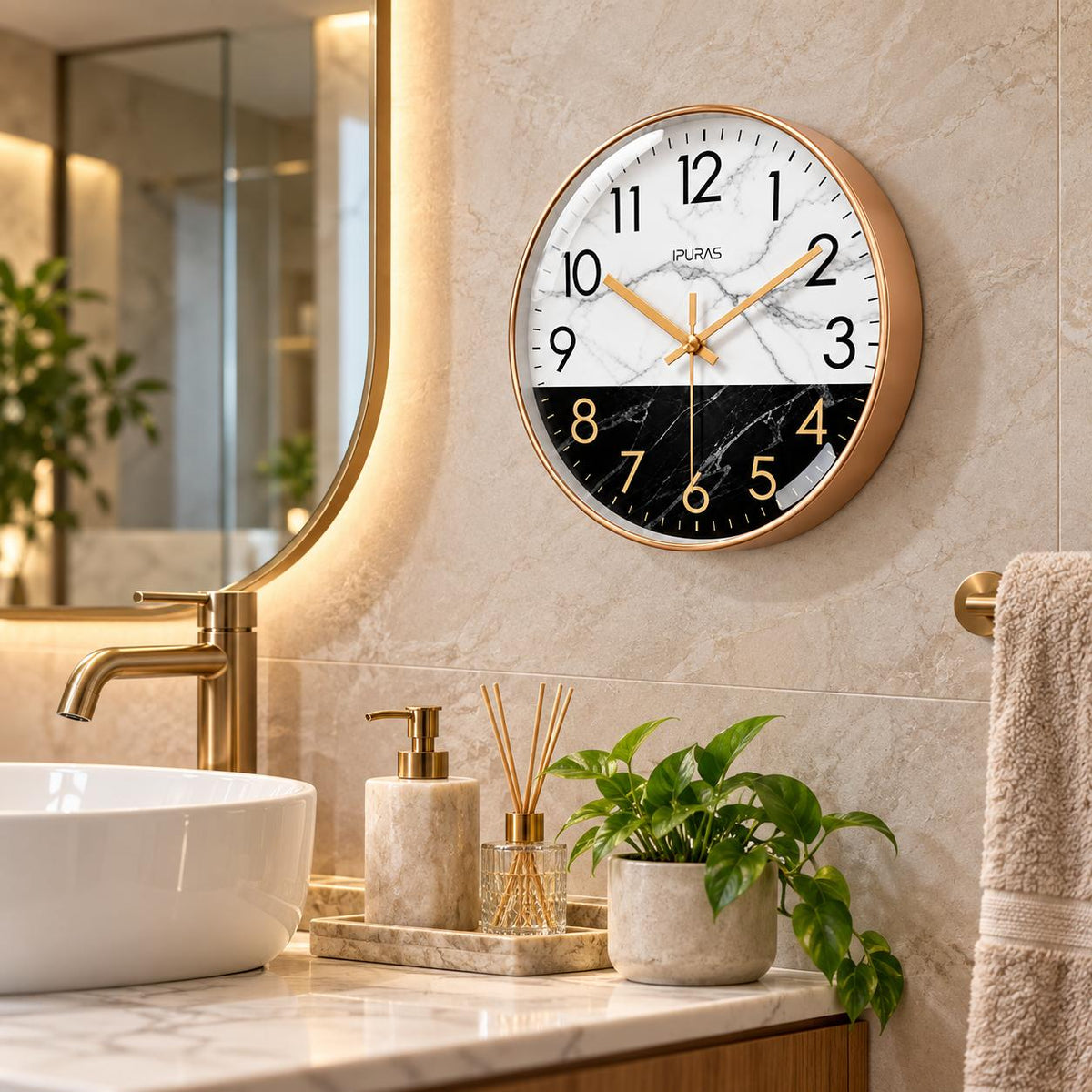 Horloge Murale Moderne Plastique Acrylique | Palazzo