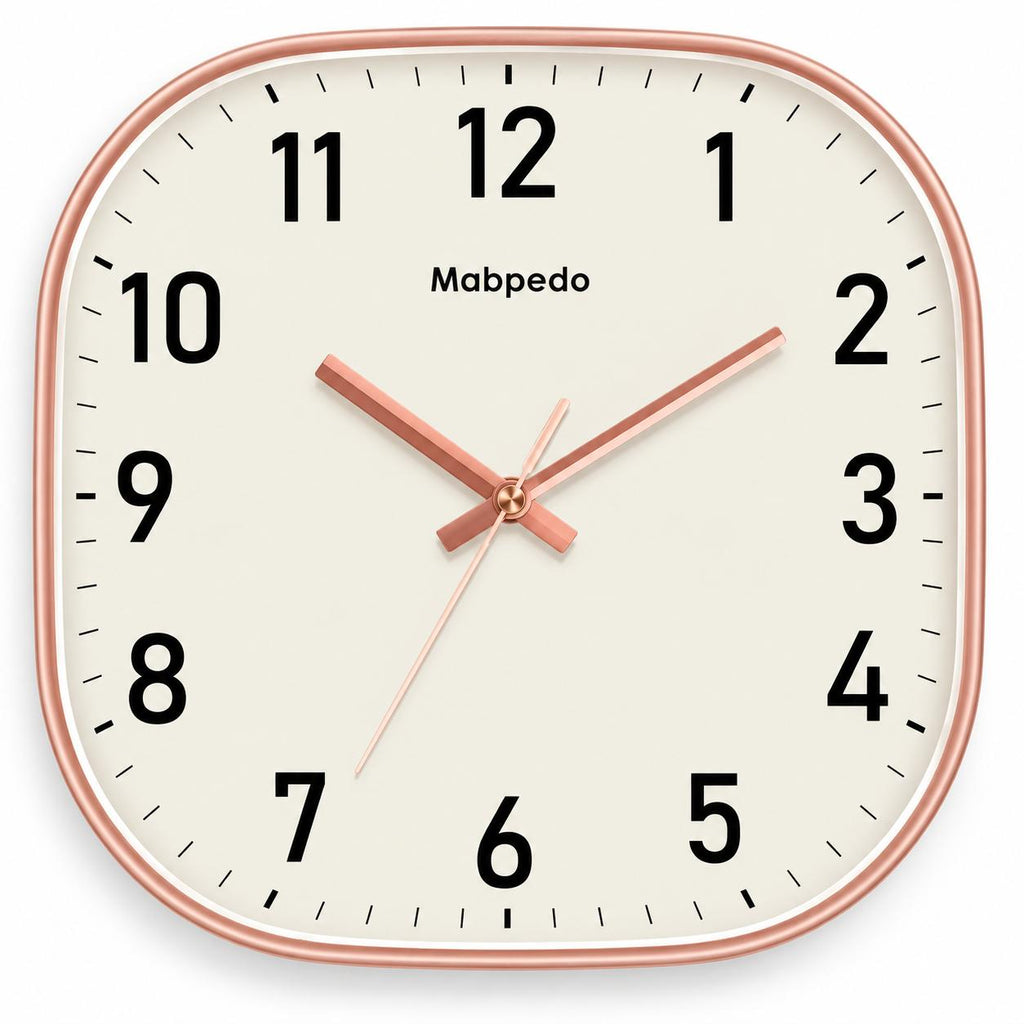 Horloge Murale Moderne Plastique | Roséa
