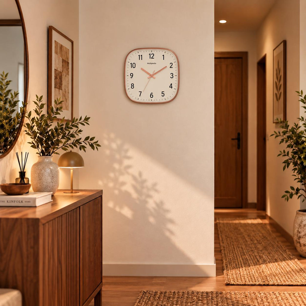Horloge Murale Moderne Plastique | Roséa