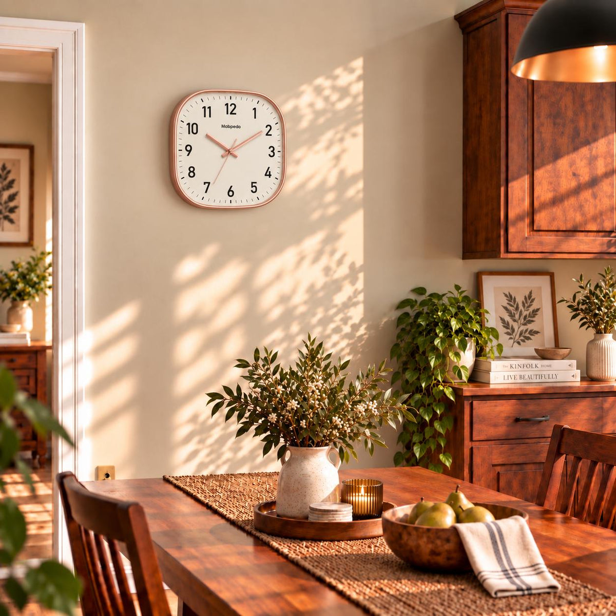 Horloge Murale Moderne Plastique | Roséa
