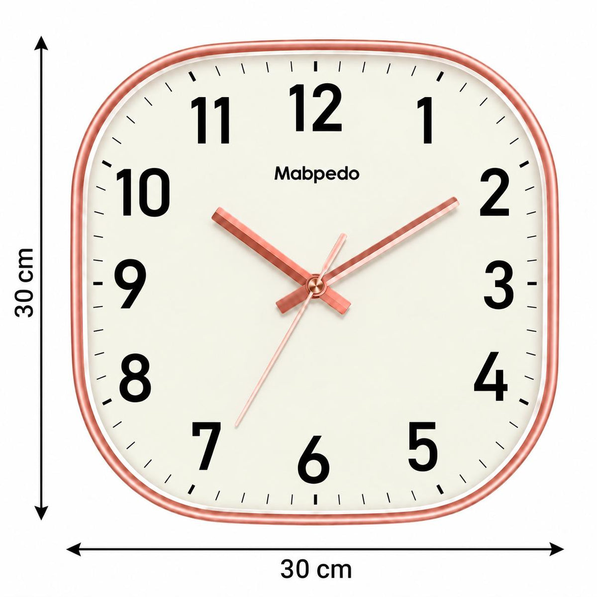 Horloge Murale Moderne Plastique | Roséa