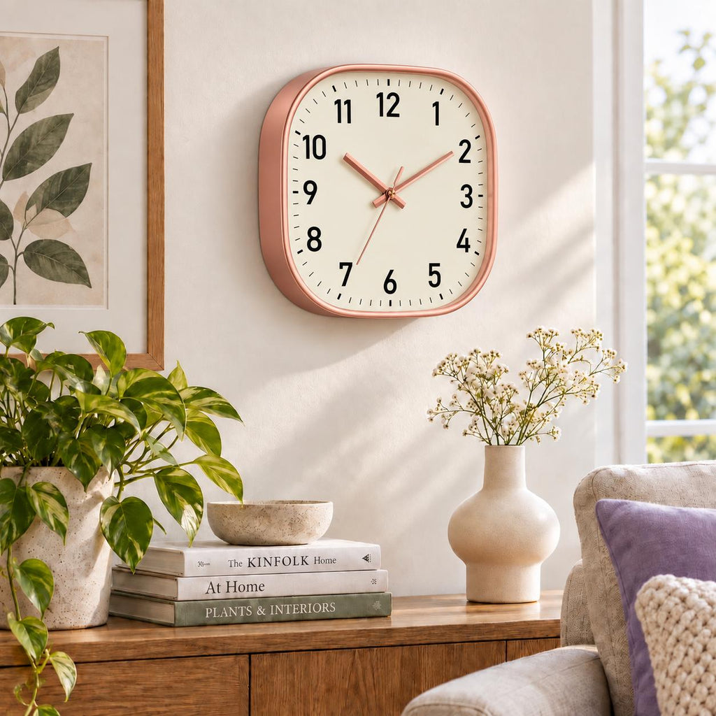 Horloge Murale Moderne Plastique | Roséa
