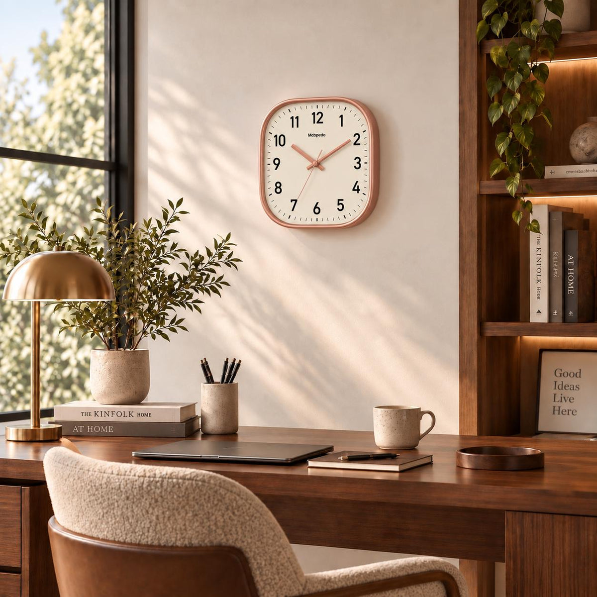 Horloge Murale Moderne Plastique | Roséa