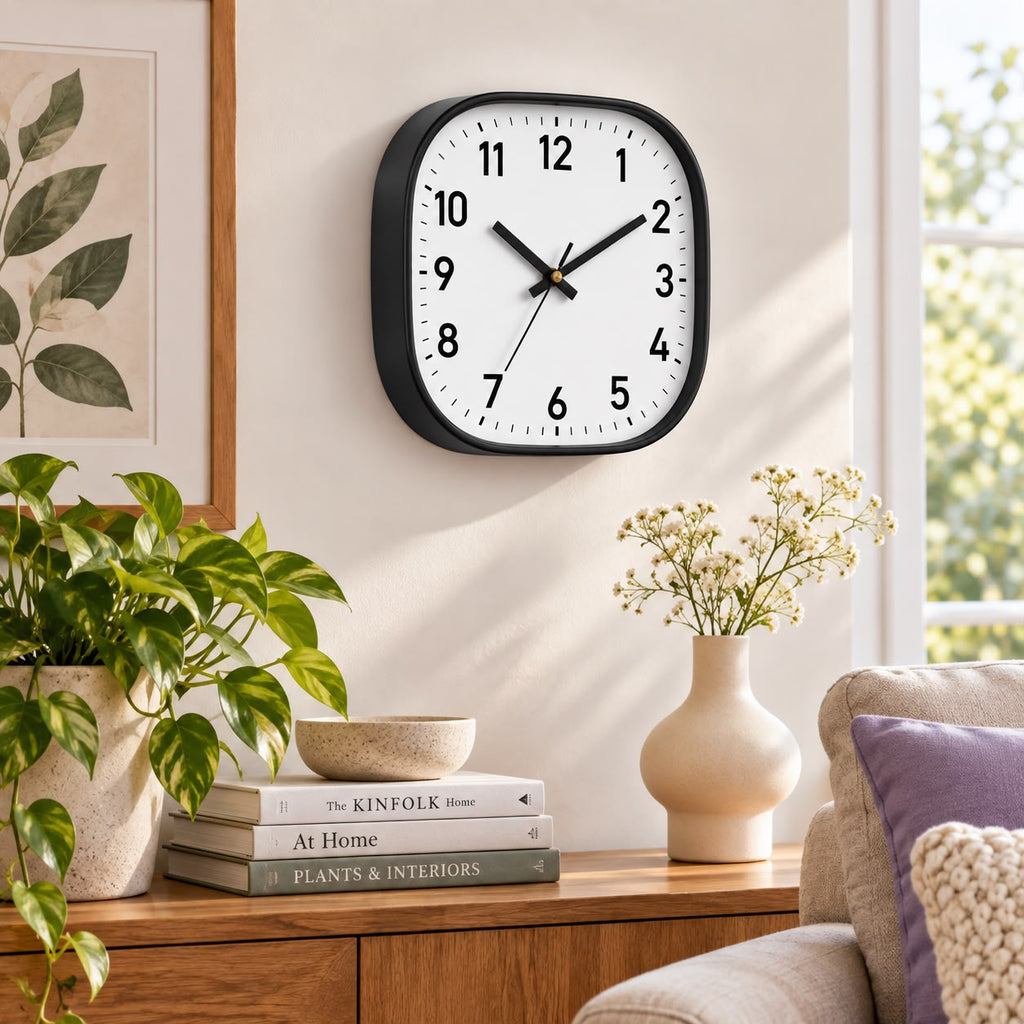 Horloge Murale Moderne Plastique | Shadow