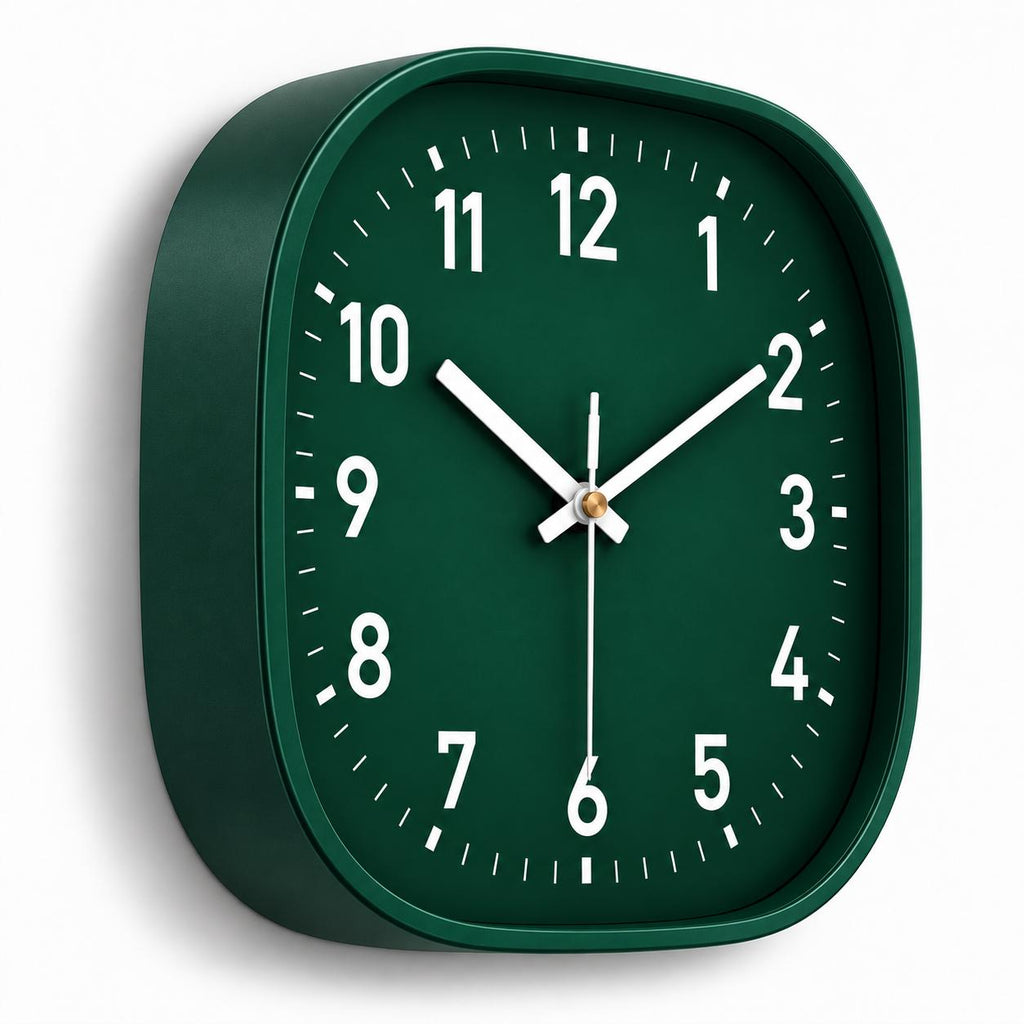 Horloge Murale Moderne Plastique | Verde