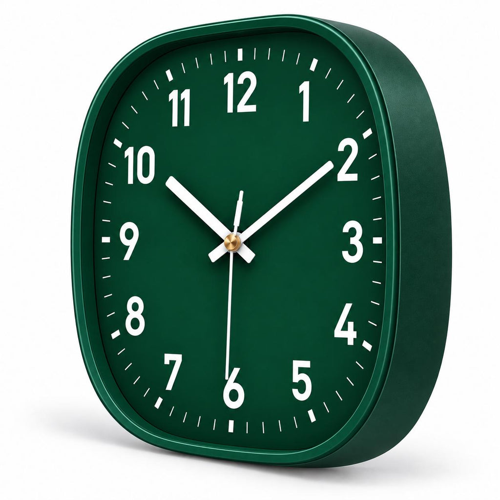Horloge Murale Moderne Plastique | Verde