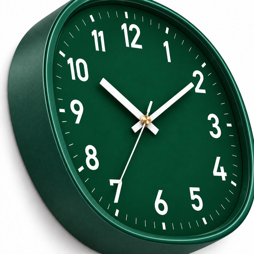 Horloge Murale Moderne Plastique | Verde