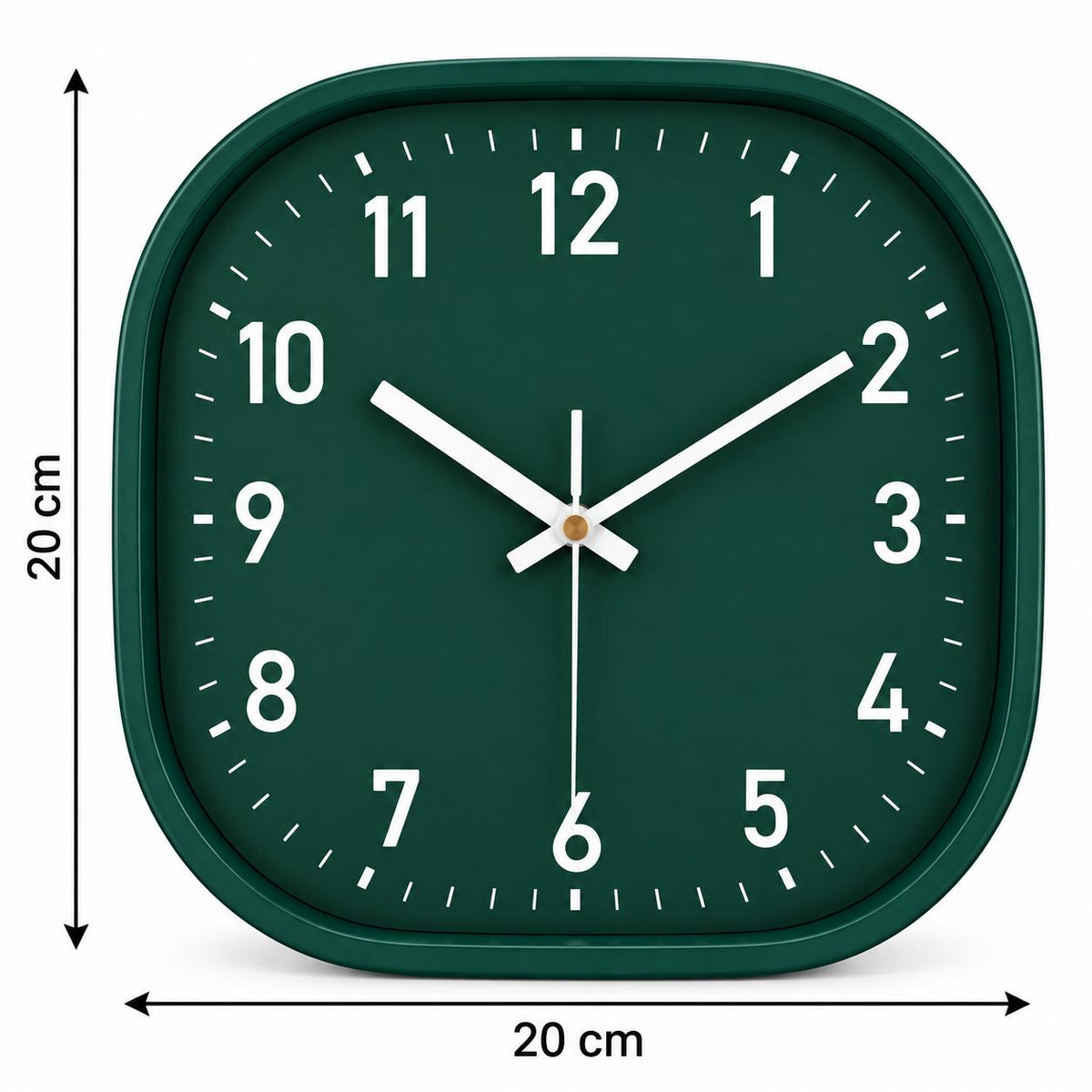 Horloge Murale Moderne Plastique | Verde
