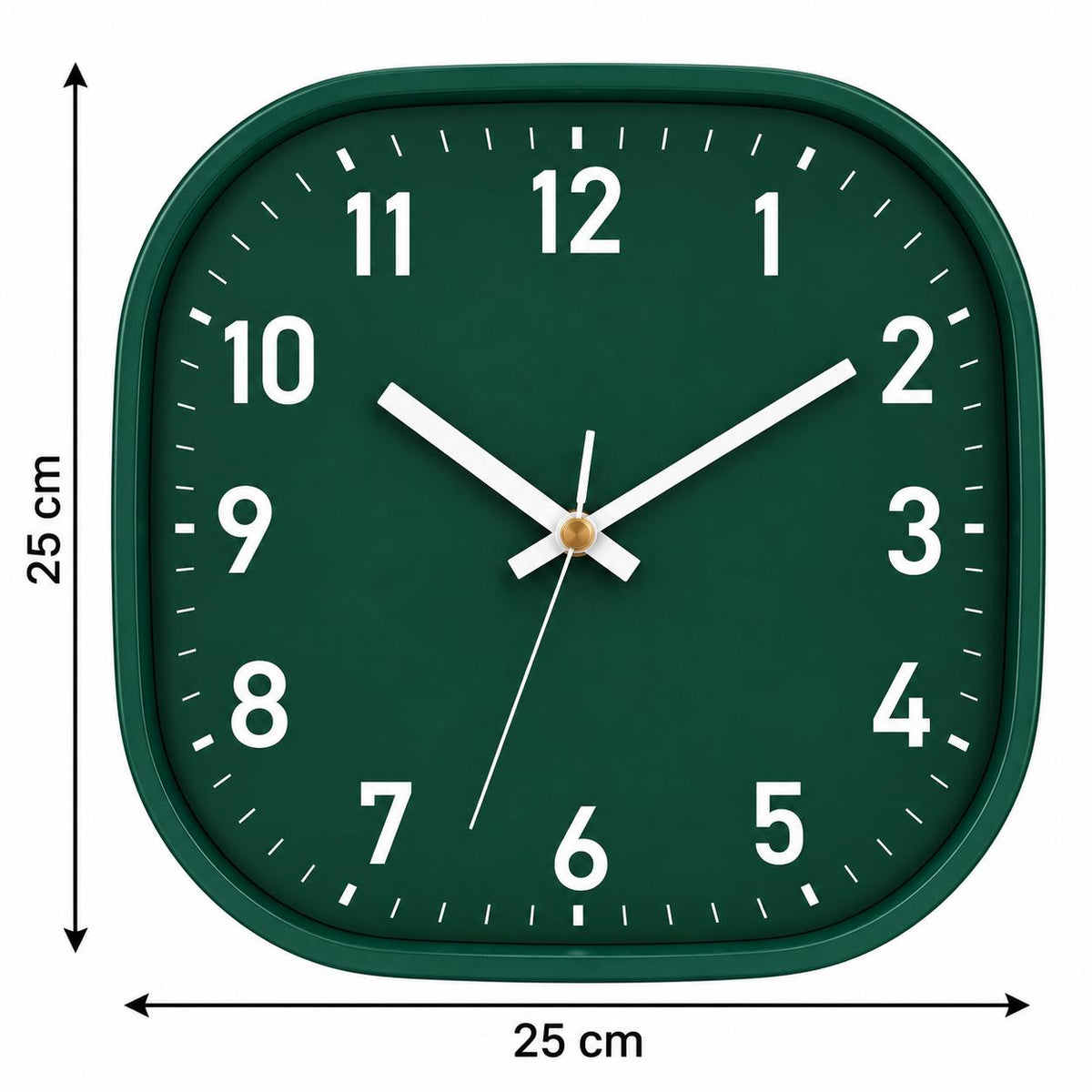 Horloge Murale Moderne Plastique | Verde