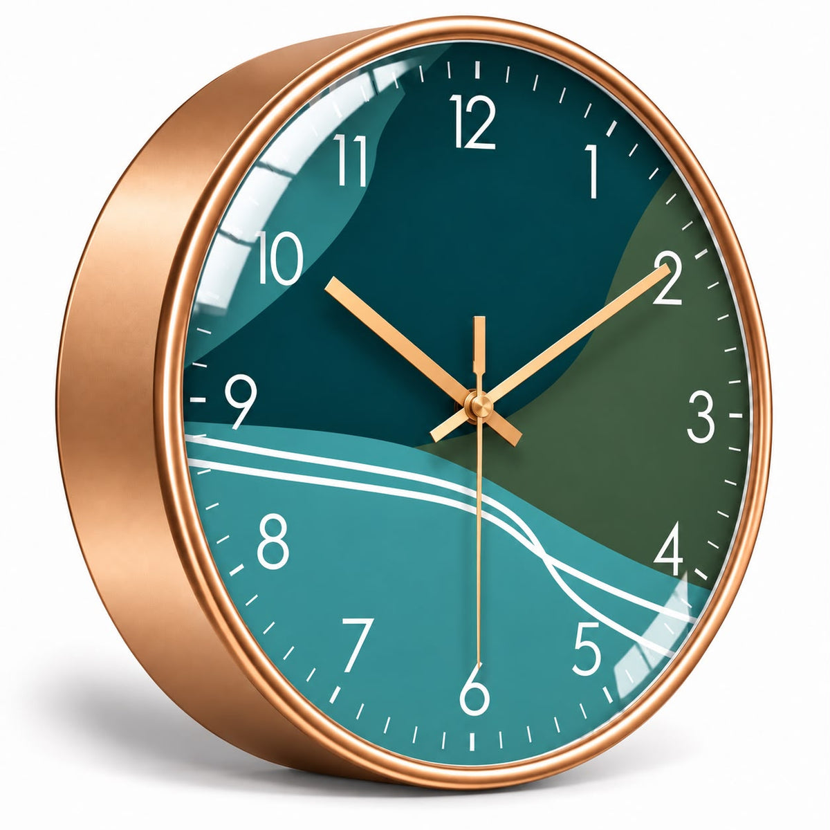 Horloge Murale Moderne Plastique Acrylique | Aqua