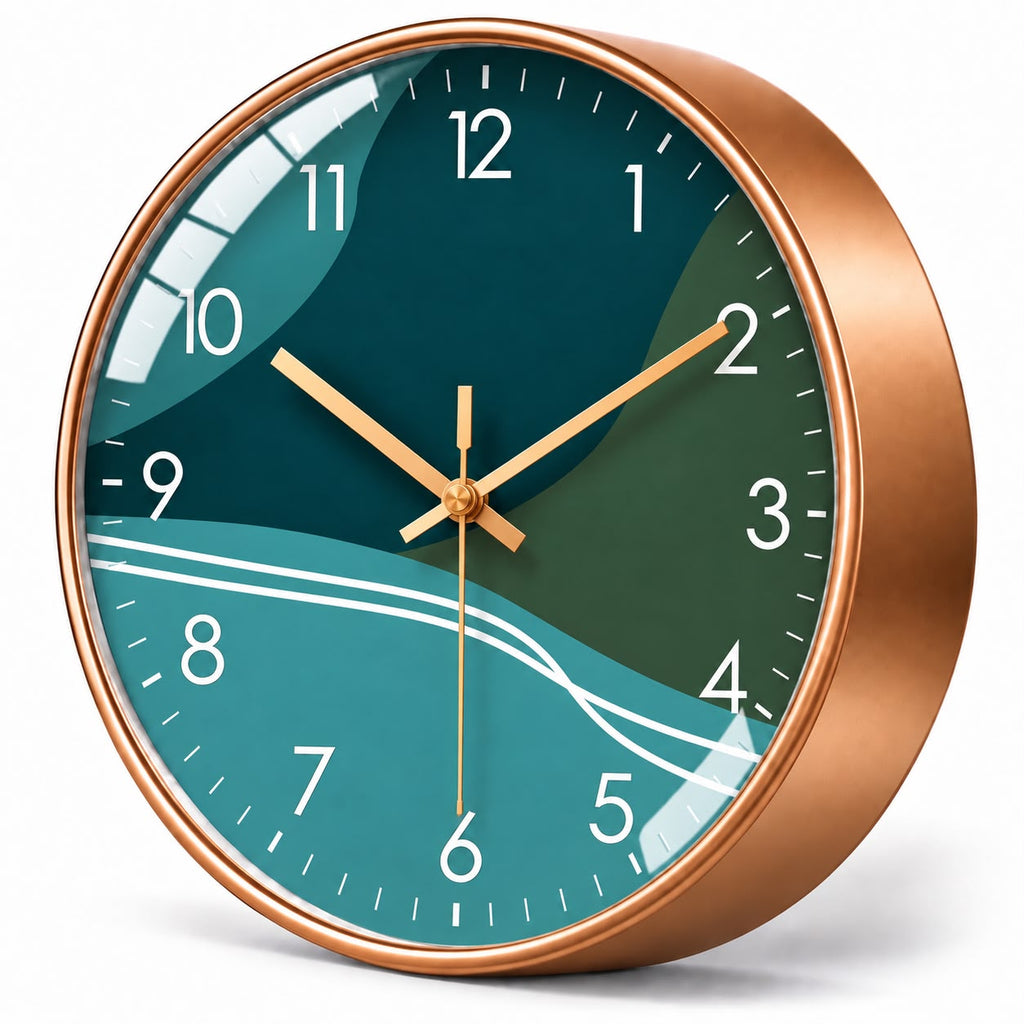 Horloge Murale Moderne Plastique Acrylique | Aqua