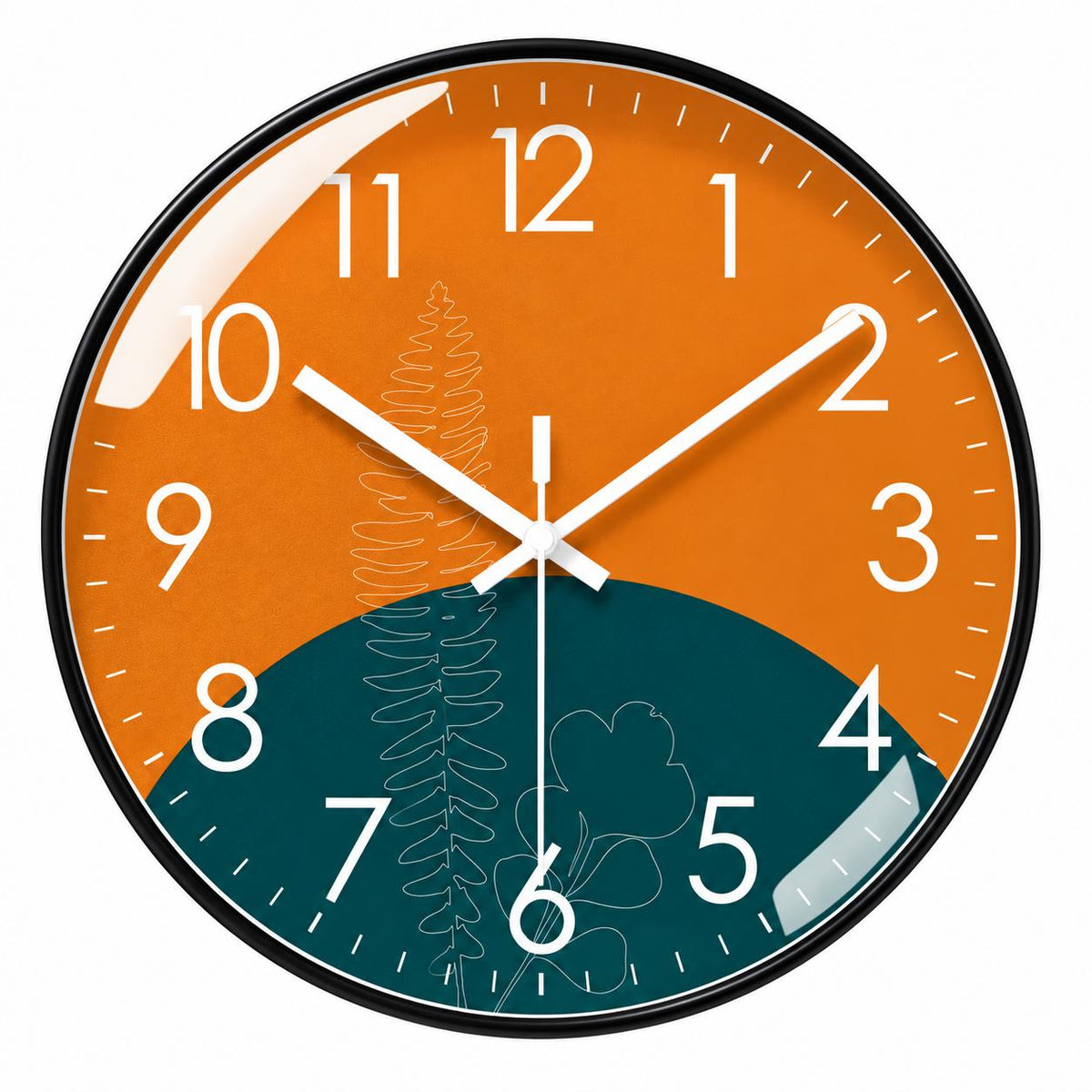 Horloge Murale Moderne Plastique Acrylique | Bloom