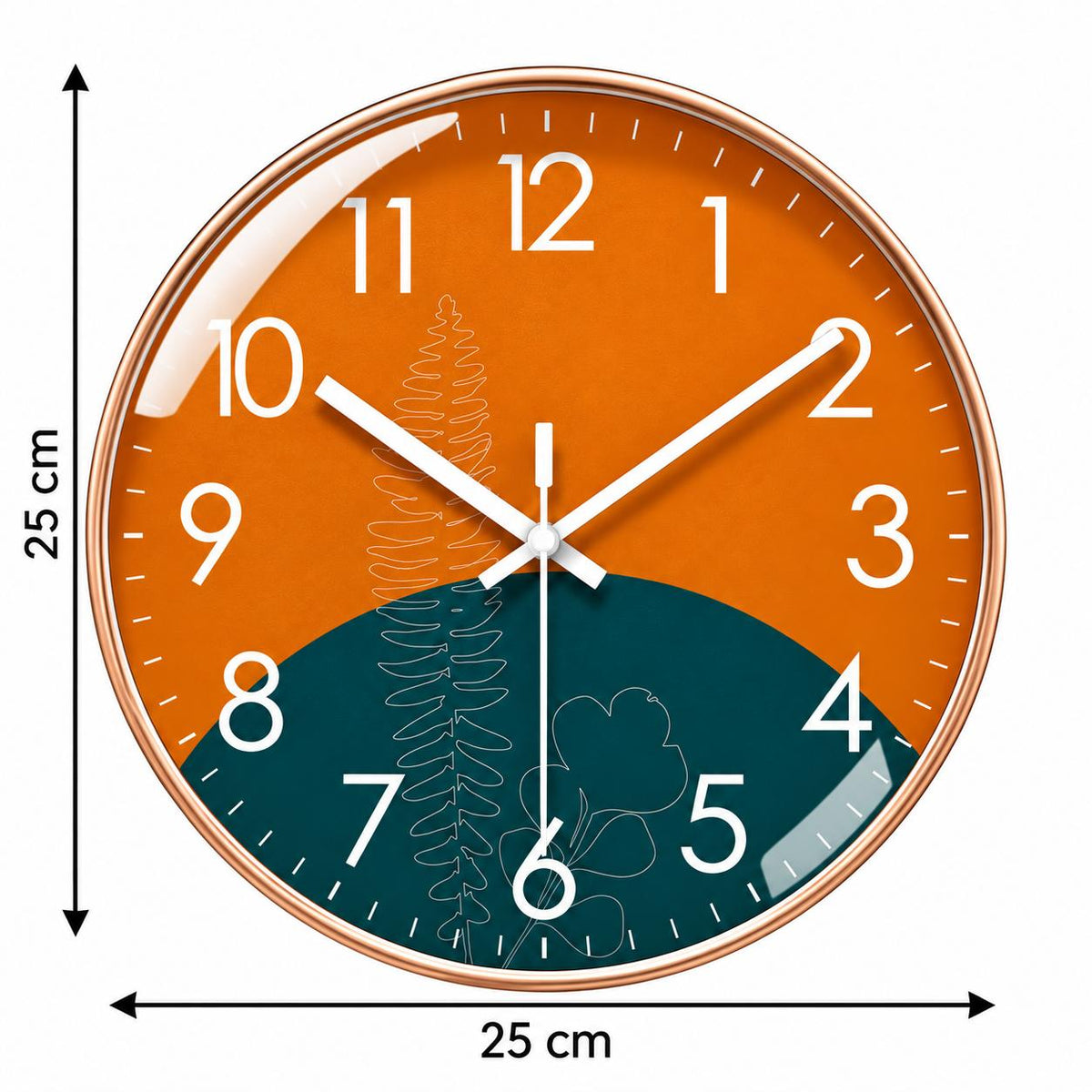 Horloge Murale Moderne Plastique Acrylique | Bloom