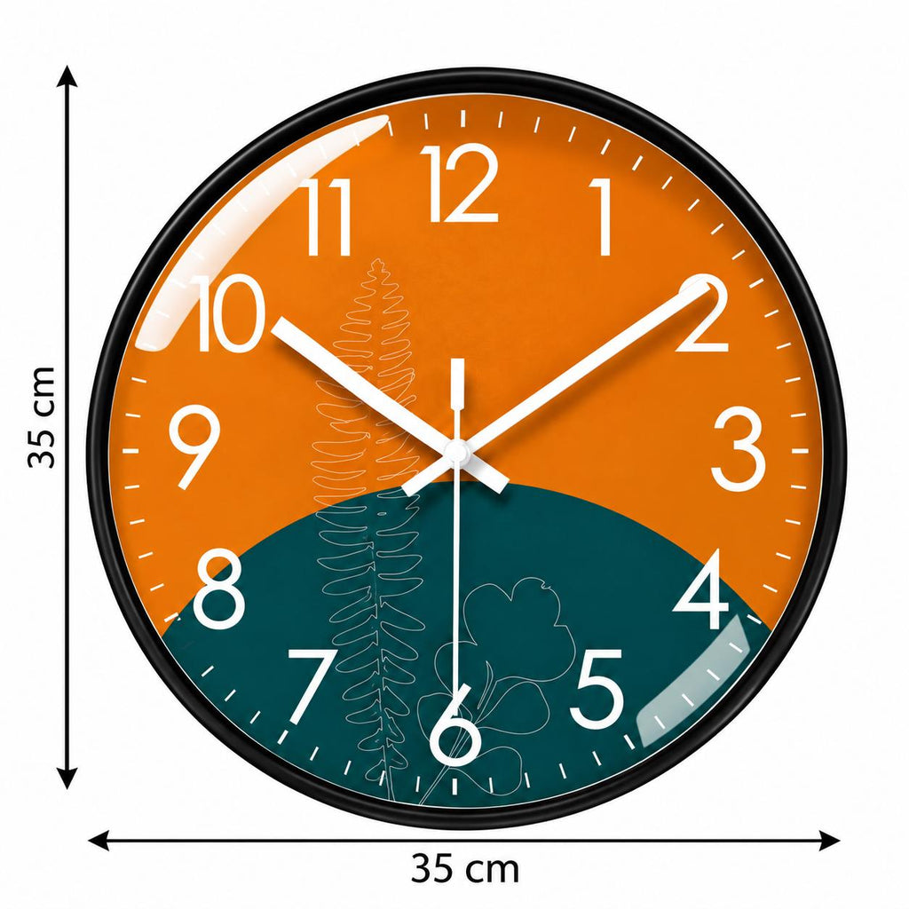 Horloge Murale Moderne Plastique Acrylique | Bloom