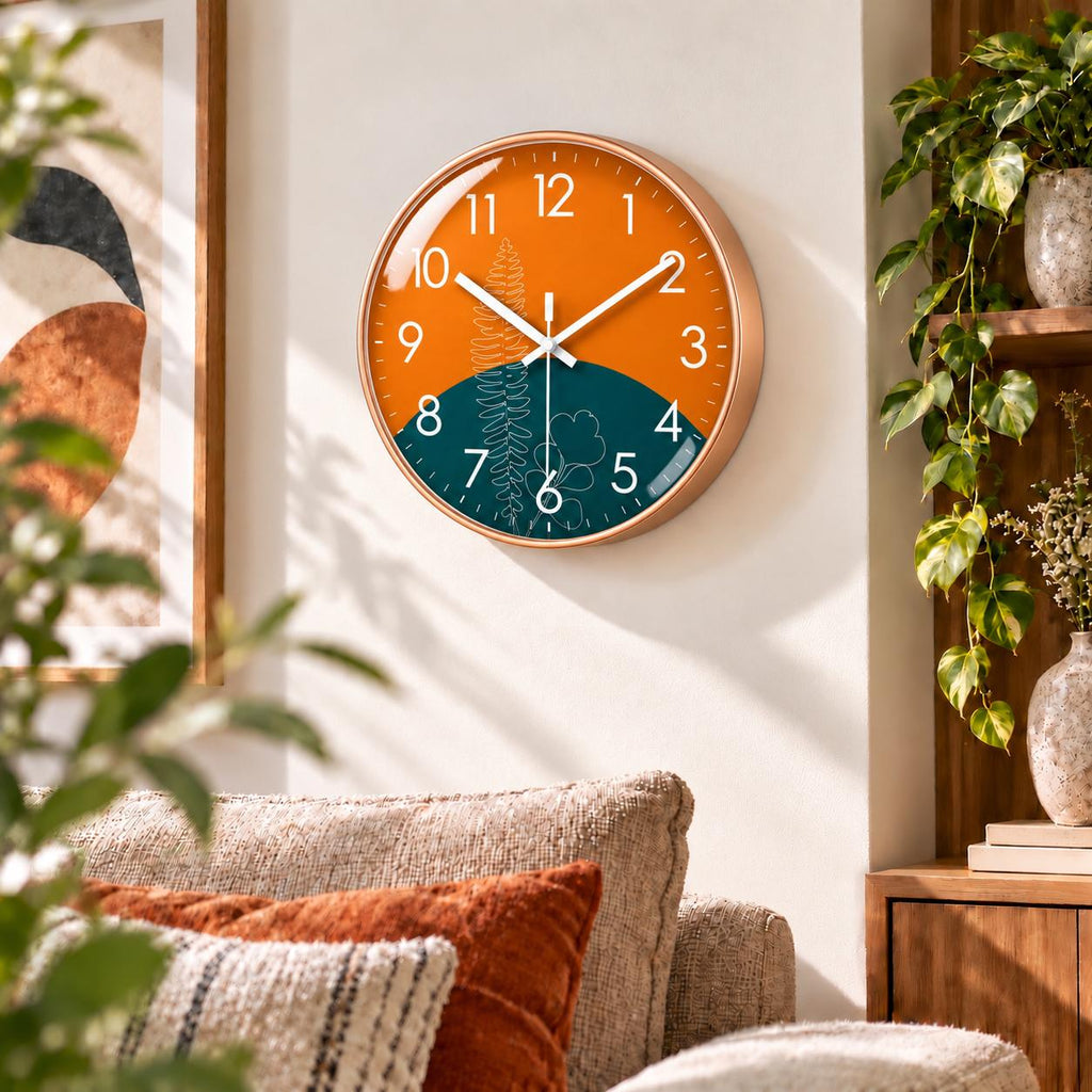 Horloge Murale Moderne Plastique Acrylique | Bloom