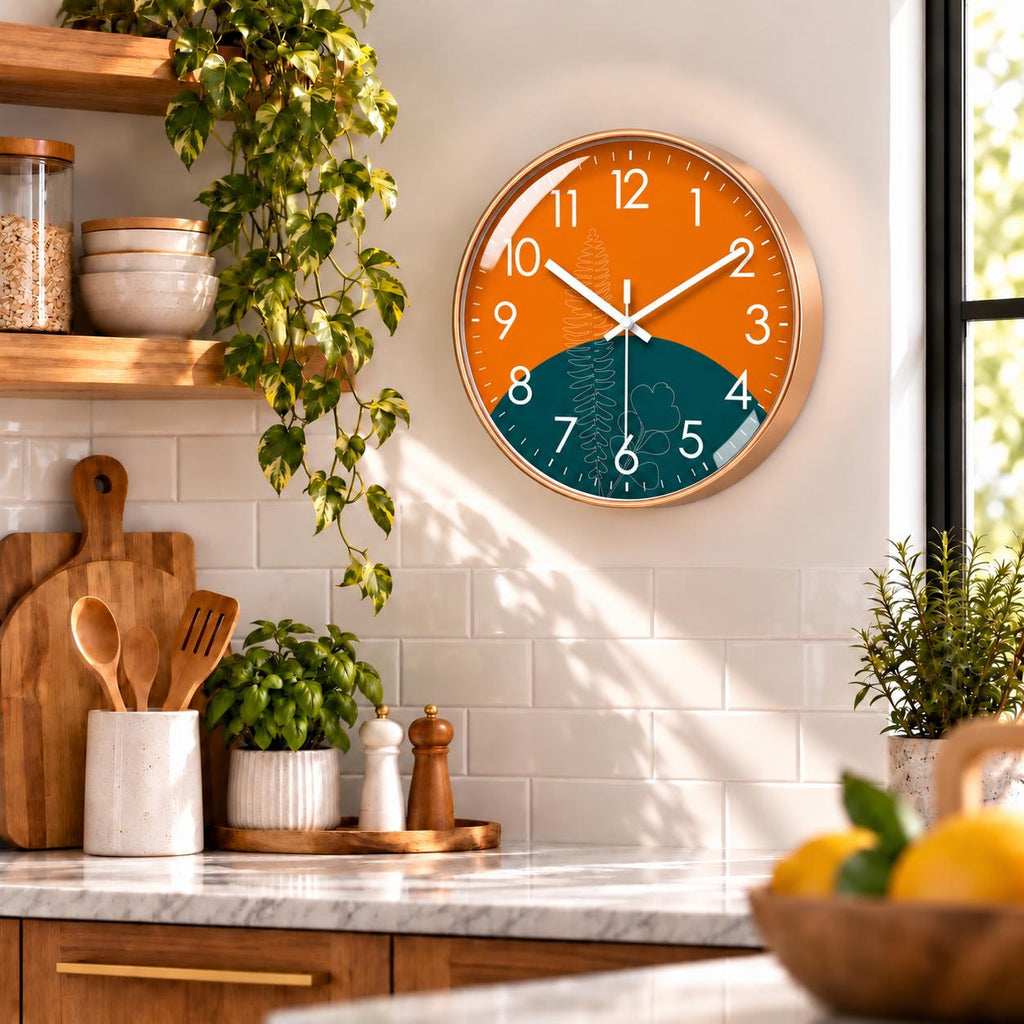 Horloge Murale Moderne Plastique Acrylique | Bloom