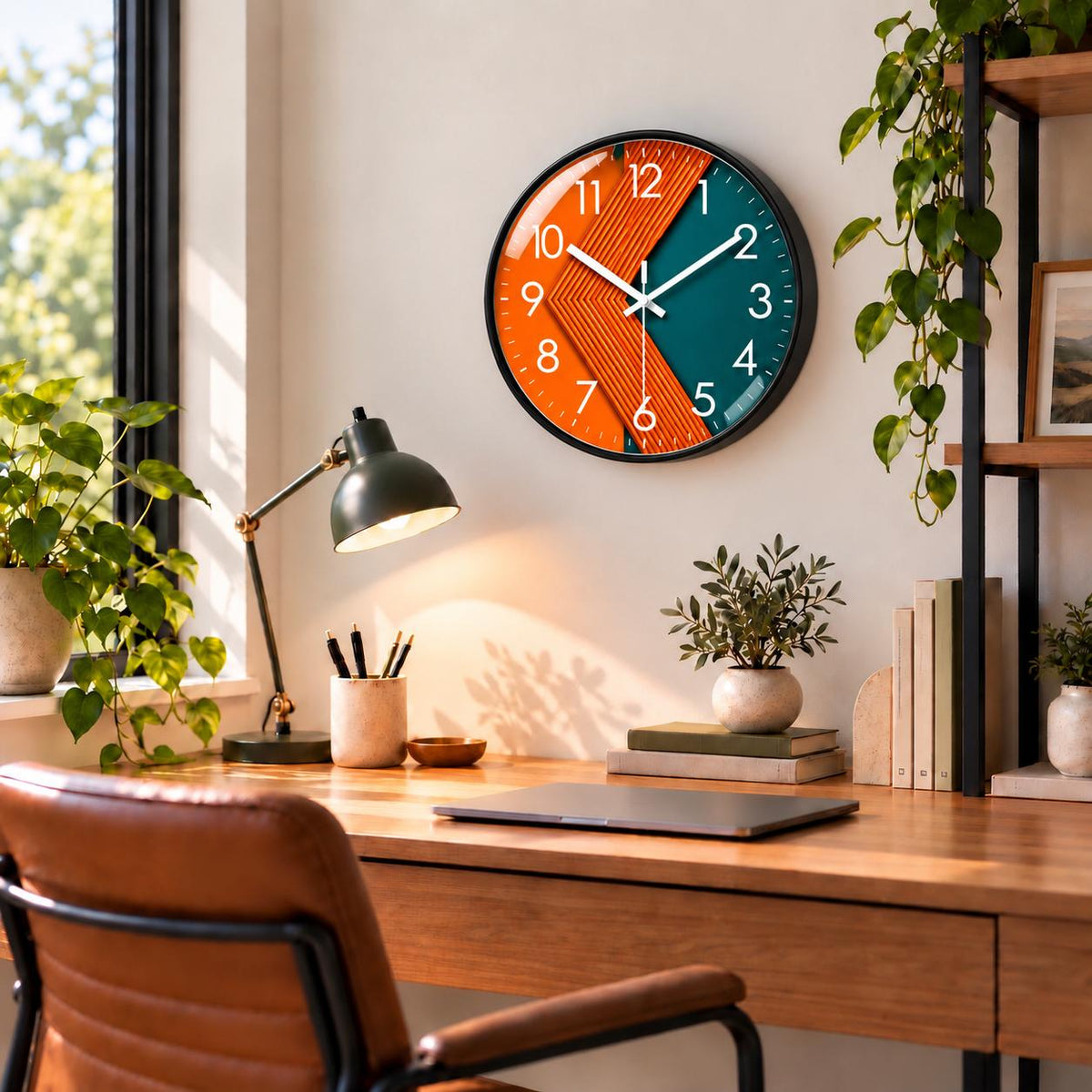Horloge Murale Moderne Plastique Acrylique | Bloom
