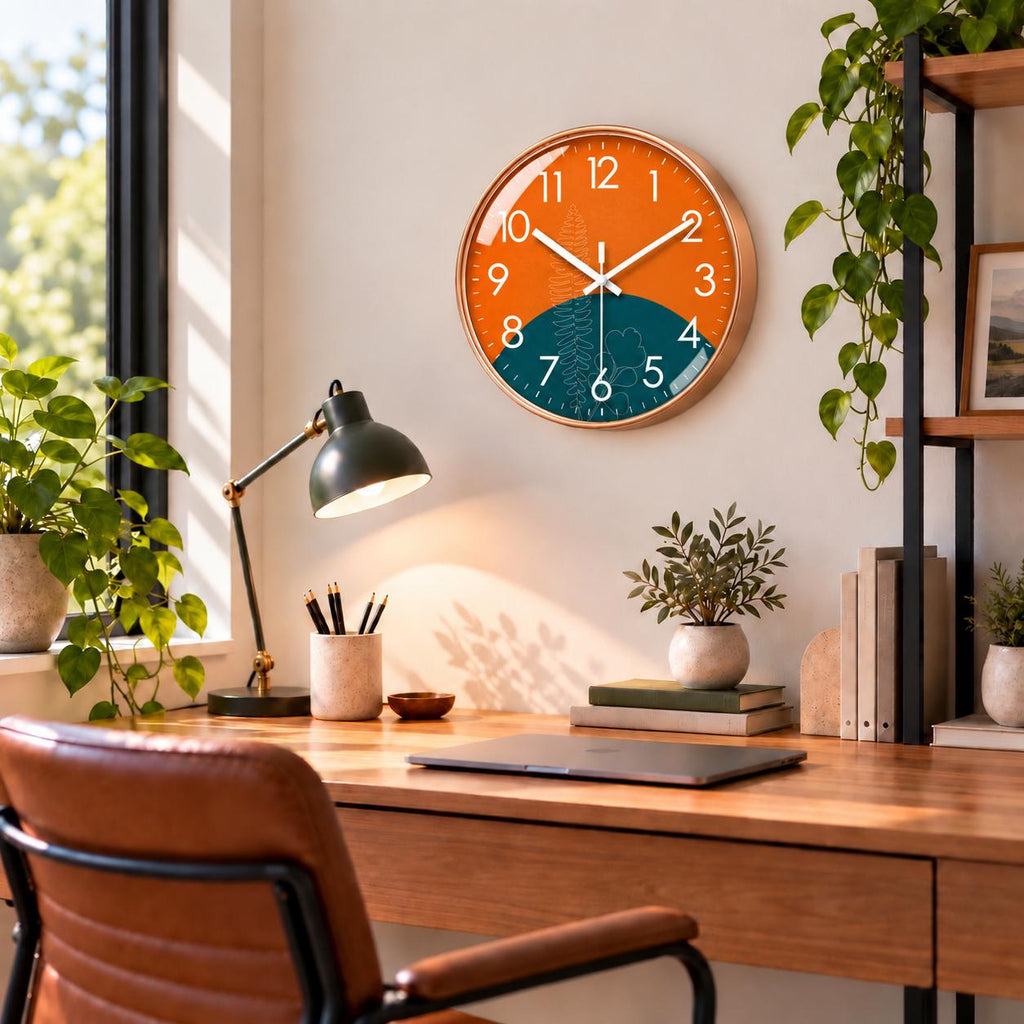 Horloge Murale Moderne Plastique Acrylique | Bloom