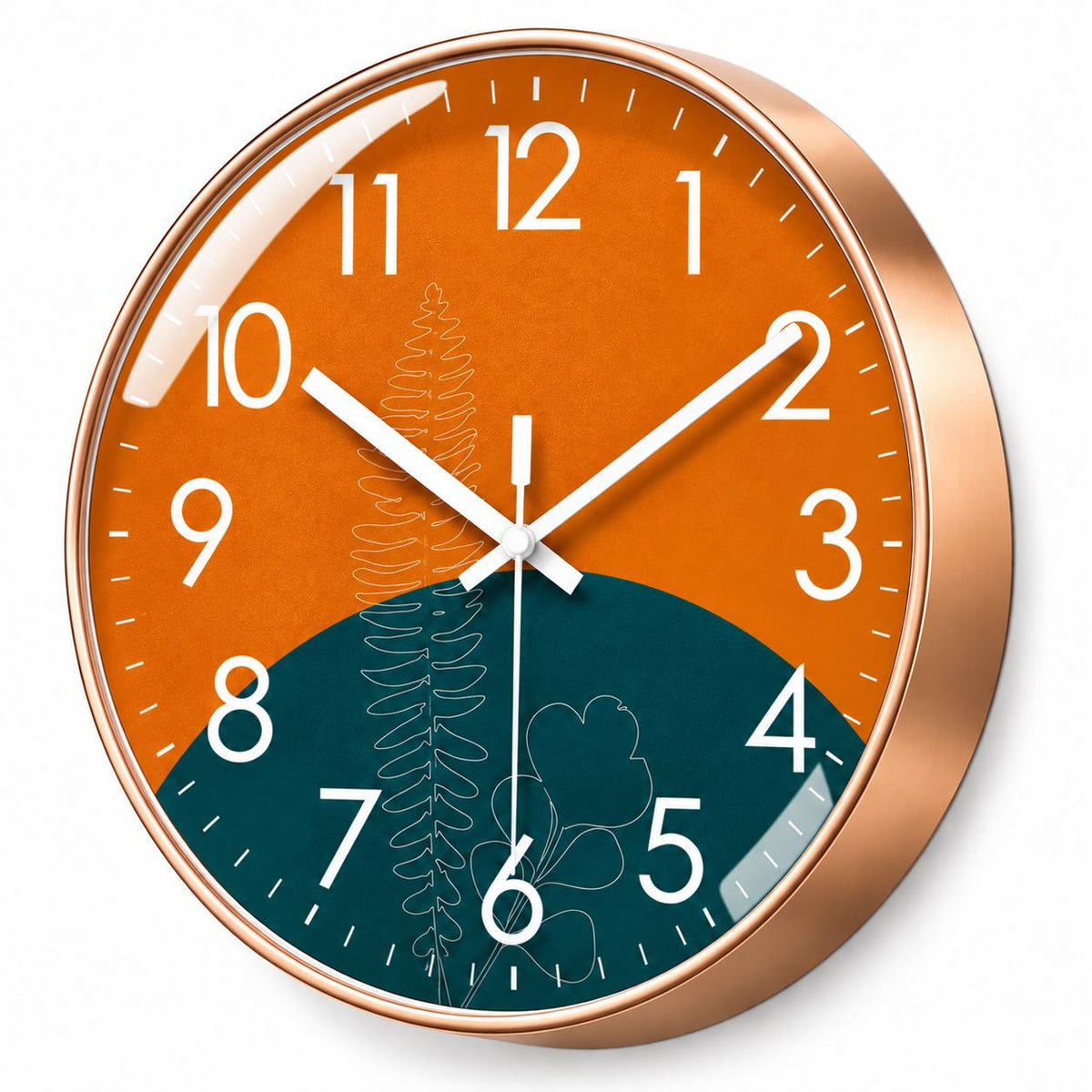Horloge Murale Moderne Plastique Acrylique | Bloom