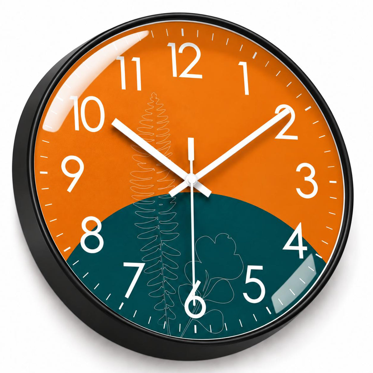 Horloge Murale Moderne Plastique Acrylique | Bloom