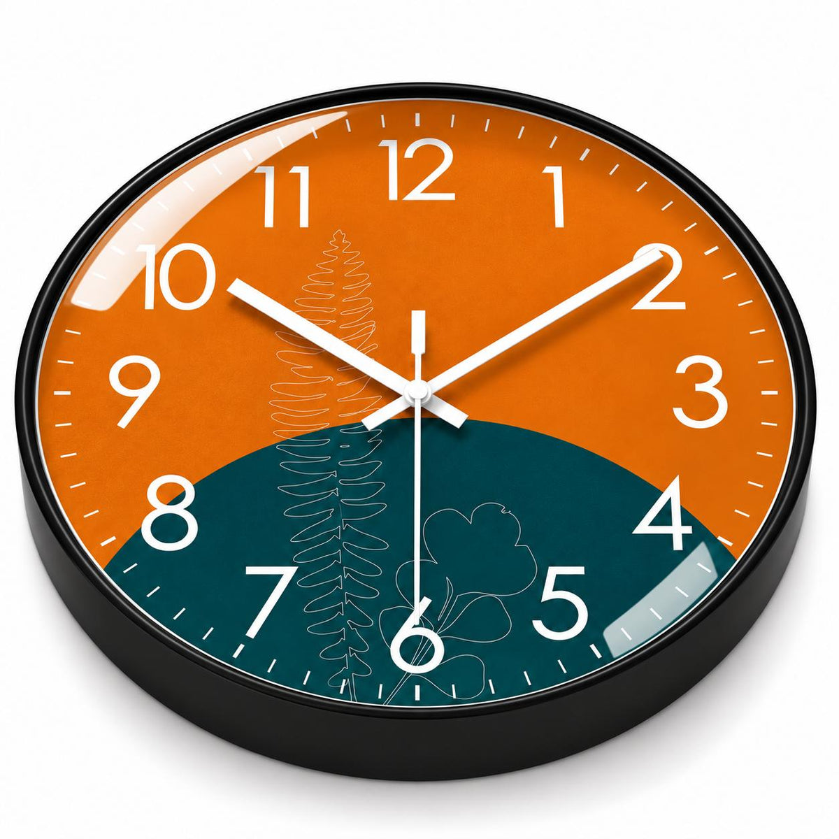 Horloge Murale Moderne Plastique Acrylique | Bloom