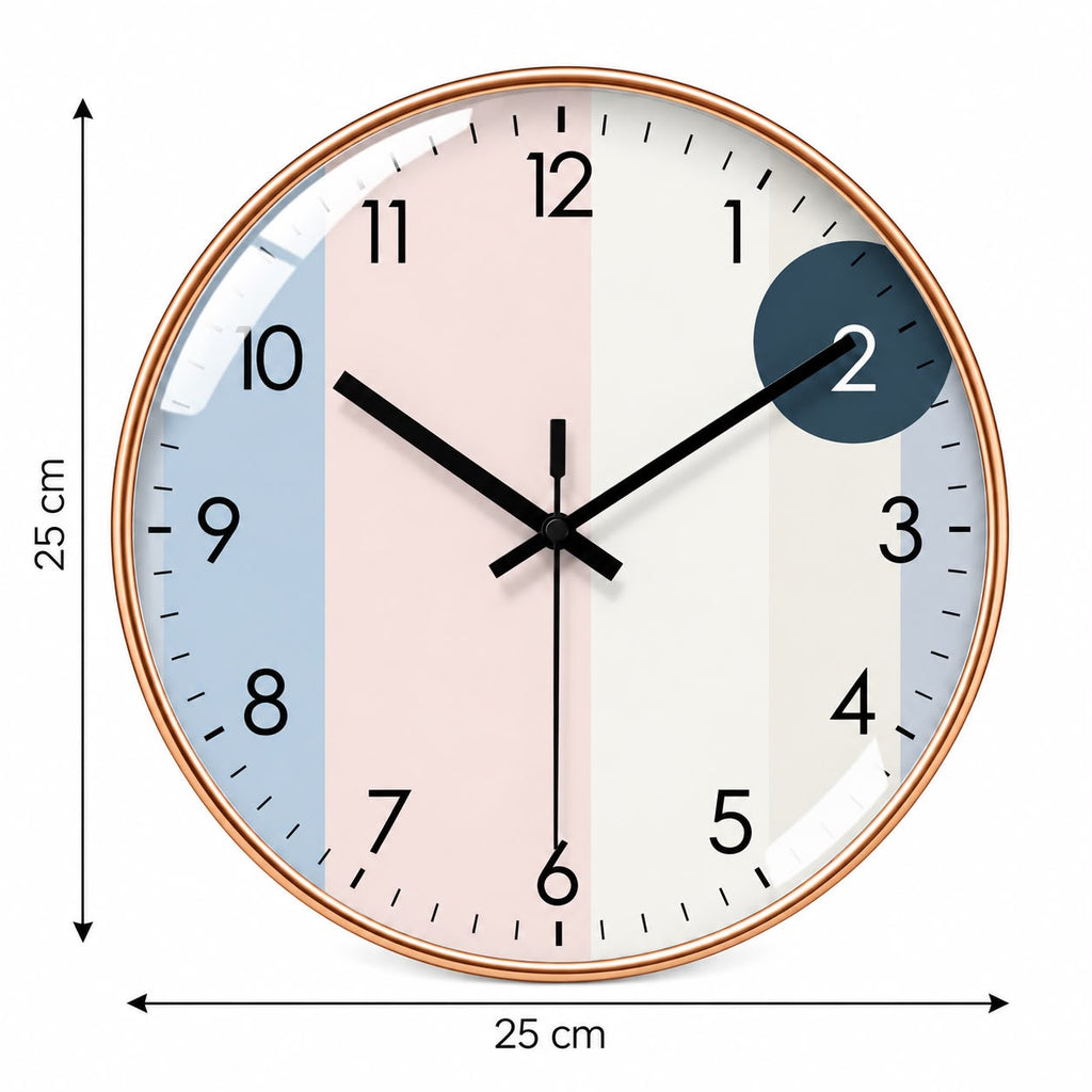 Horloge Murale Moderne Plastique Acrylique | Céleste