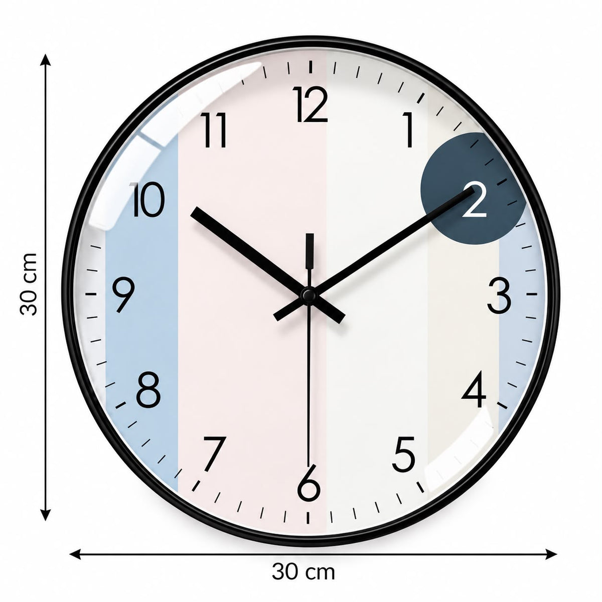 Horloge Murale Moderne Plastique Acrylique | Céleste