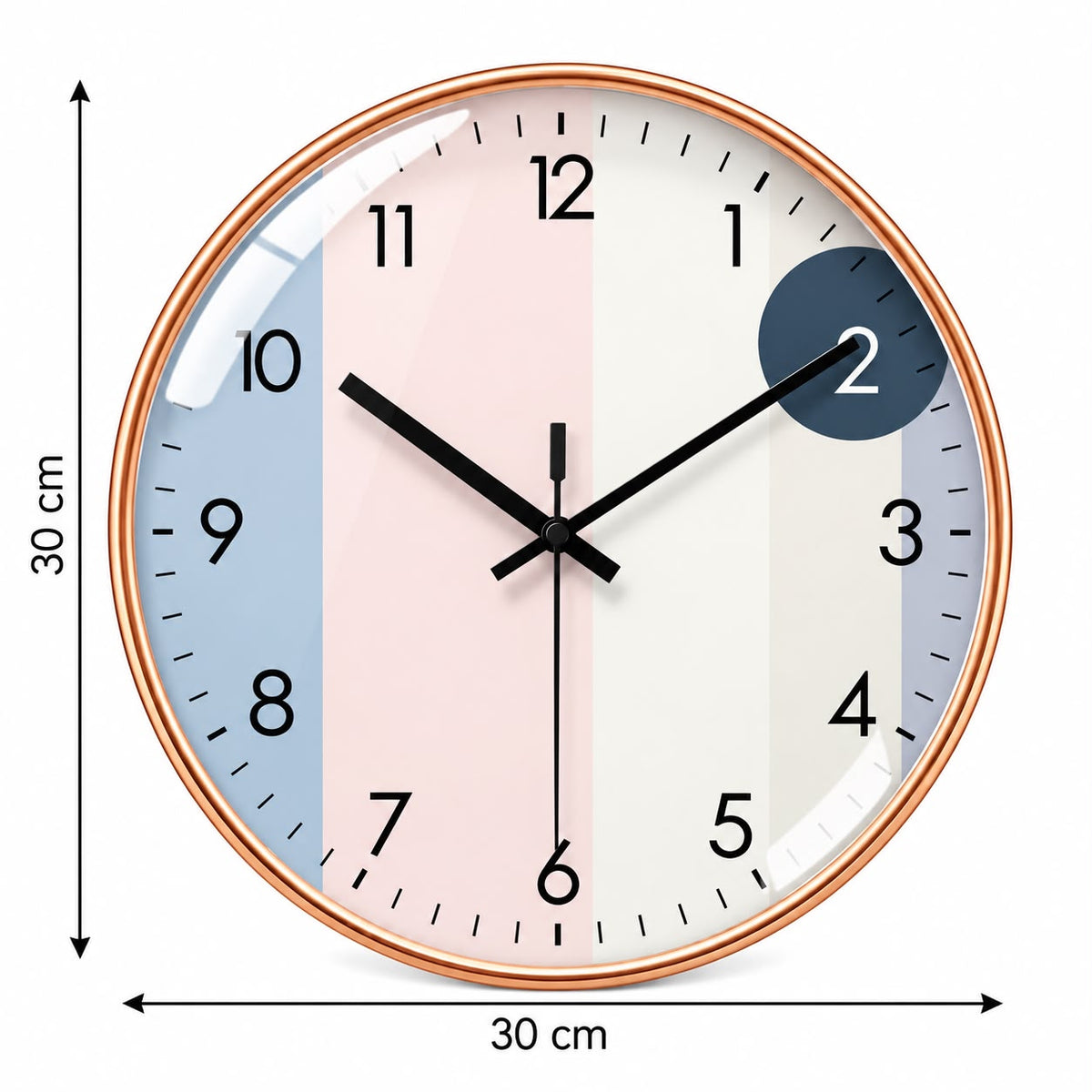 Horloge Murale Moderne Plastique Acrylique | Céleste