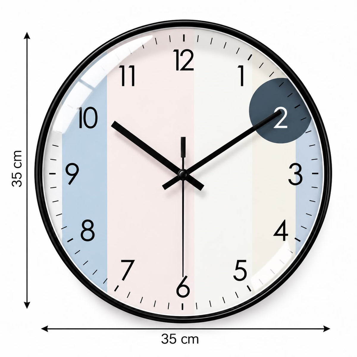 Horloge Murale Moderne Plastique Acrylique | Céleste