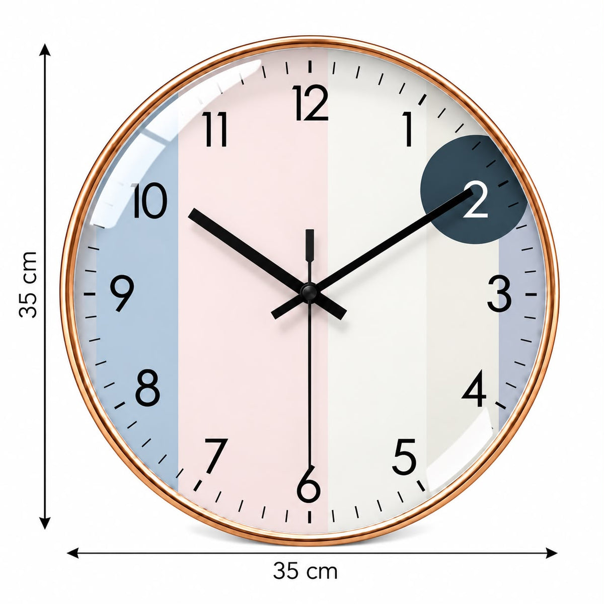 Horloge Murale Moderne Plastique Acrylique | Céleste