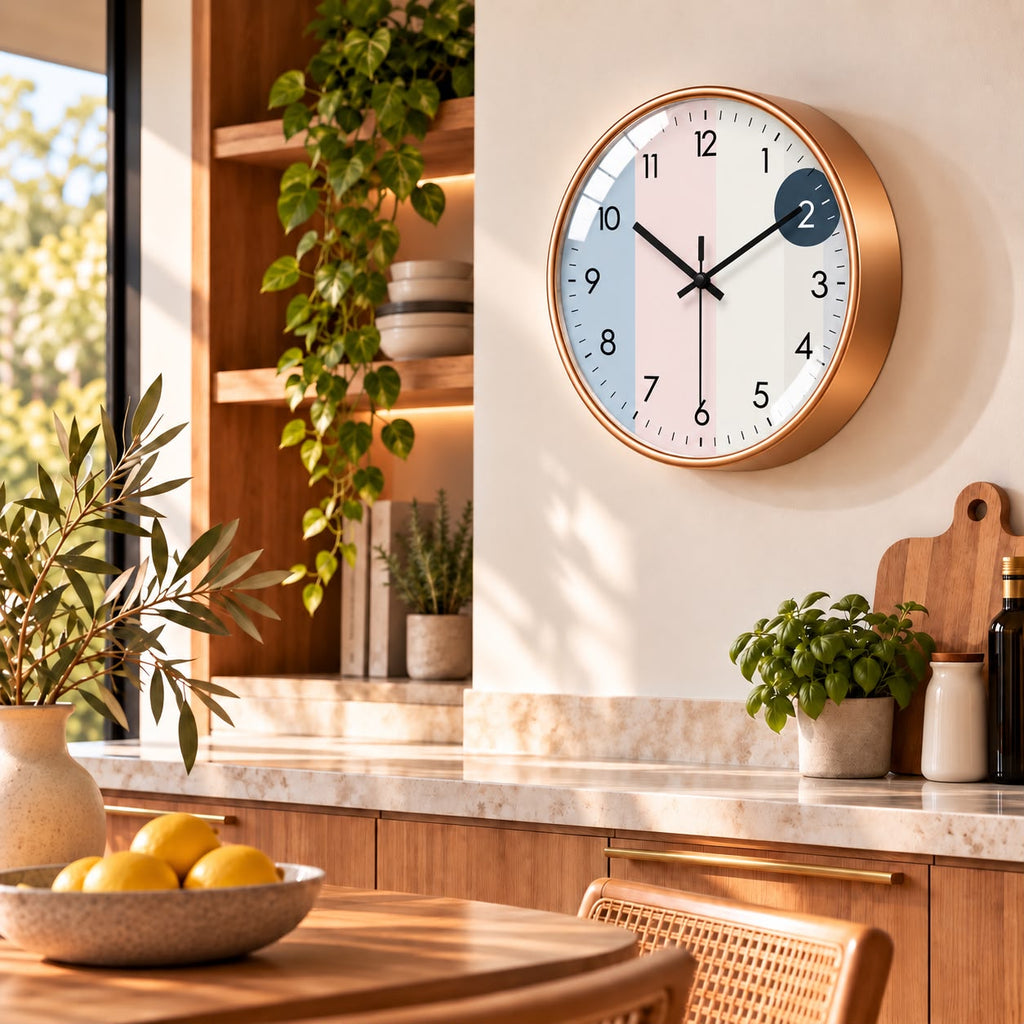 Horloge Murale Moderne Plastique Acrylique | Céleste