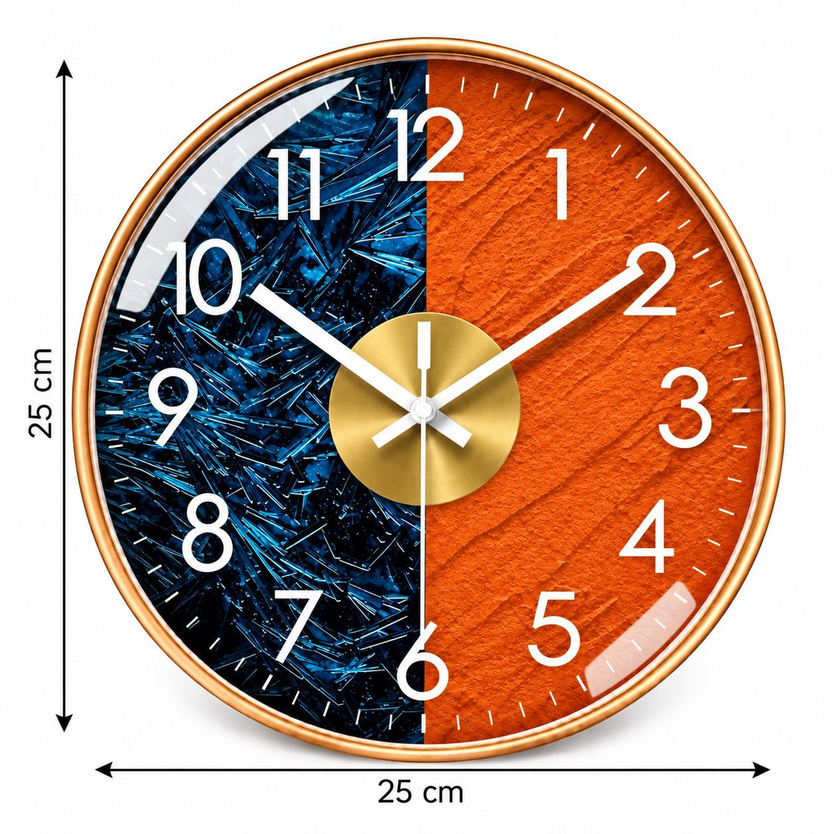 Horloge Murale Moderne Plastique Acrylique | Dualis