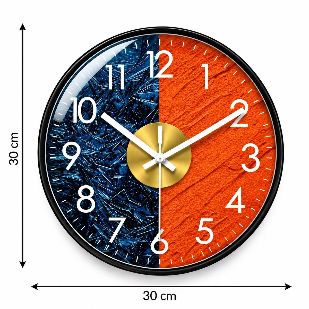 Horloge Murale Moderne Plastique Acrylique | Dualis