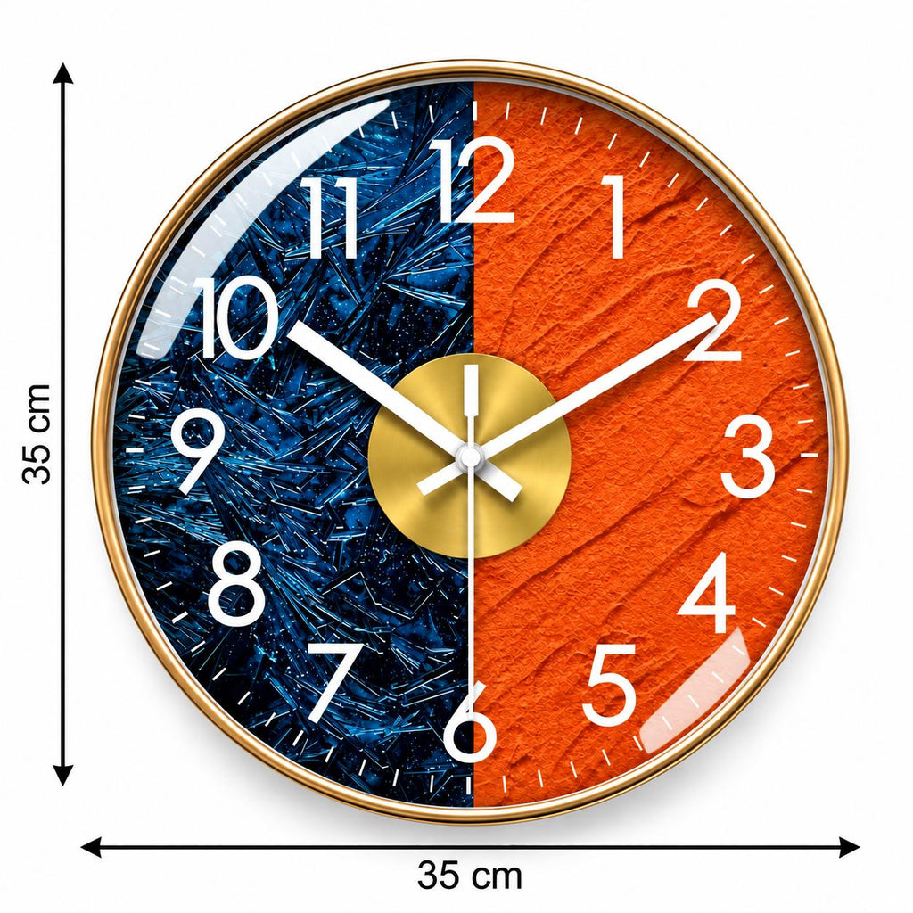 Horloge Murale Moderne Plastique Acrylique | Dualis