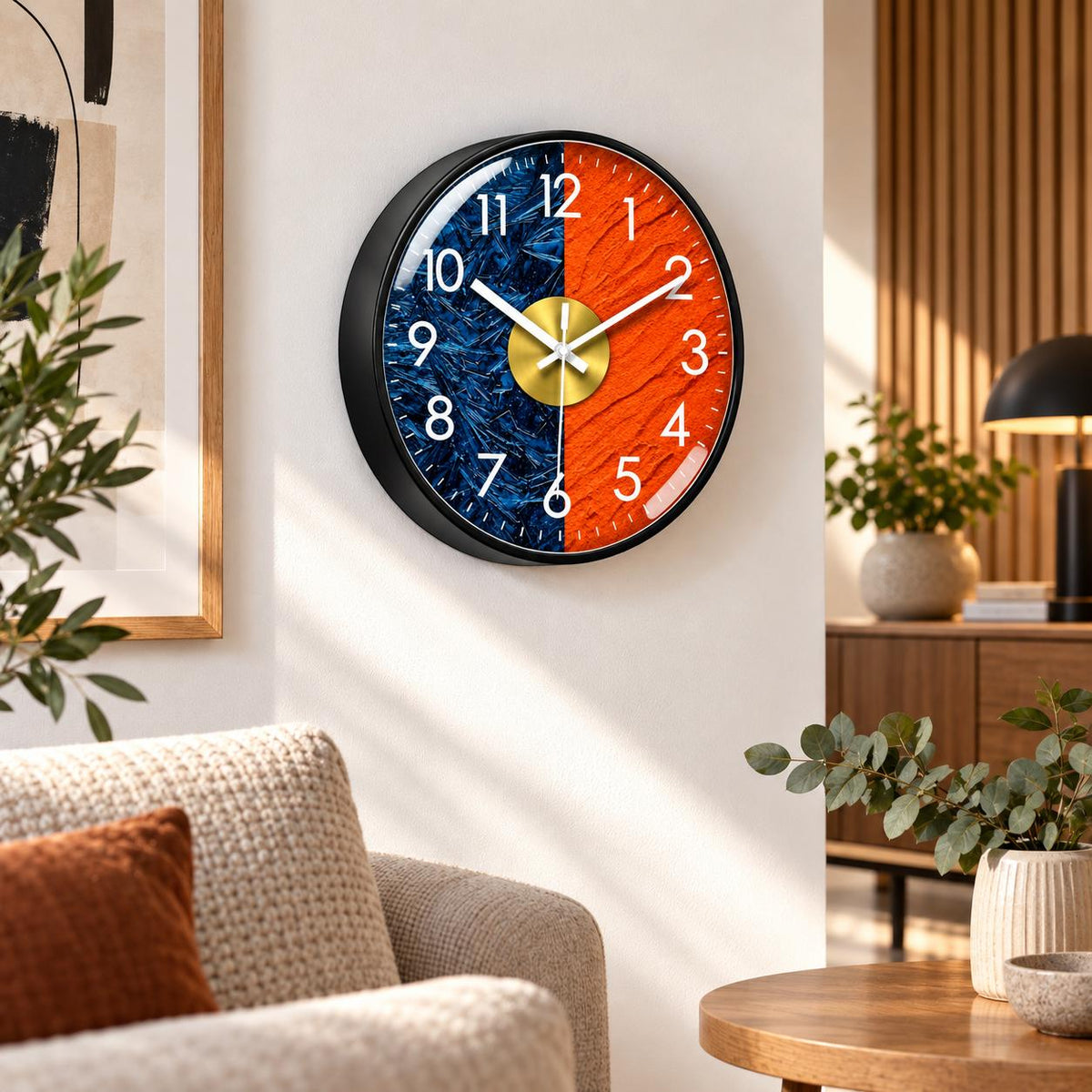 Horloge Murale Moderne Plastique Acrylique | Dualis