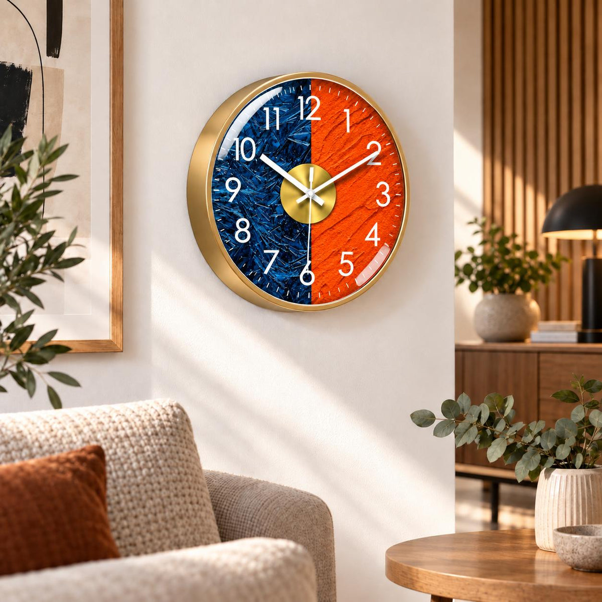 Horloge Murale Moderne Plastique Acrylique | Dualis