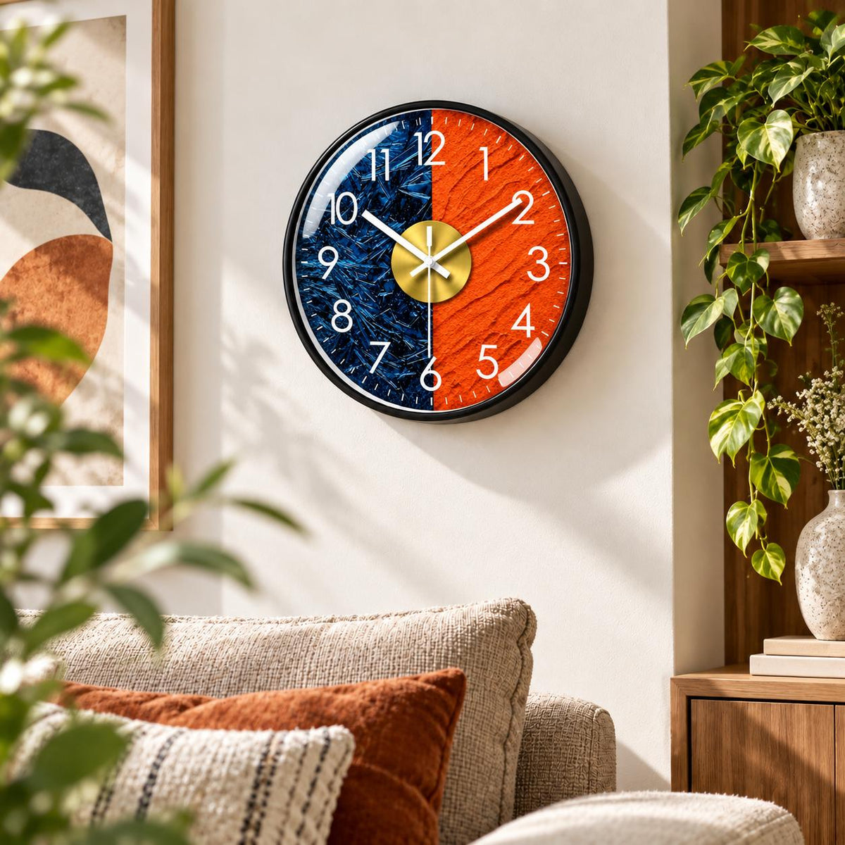 Horloge Murale Moderne Plastique Acrylique | Dualis
