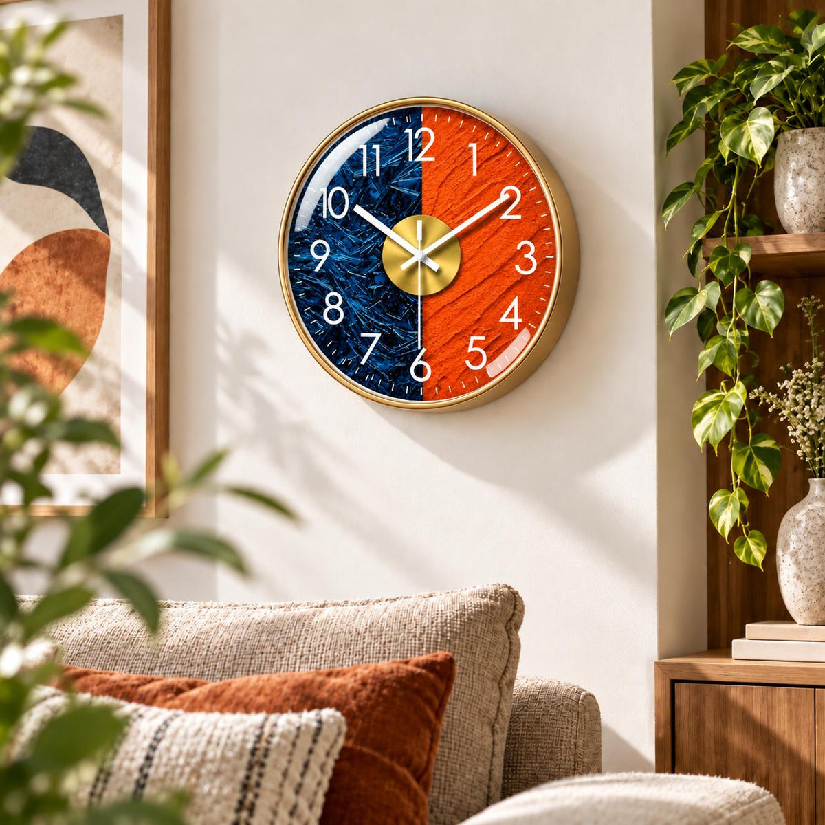 Horloge Murale Moderne Plastique Acrylique | Dualis