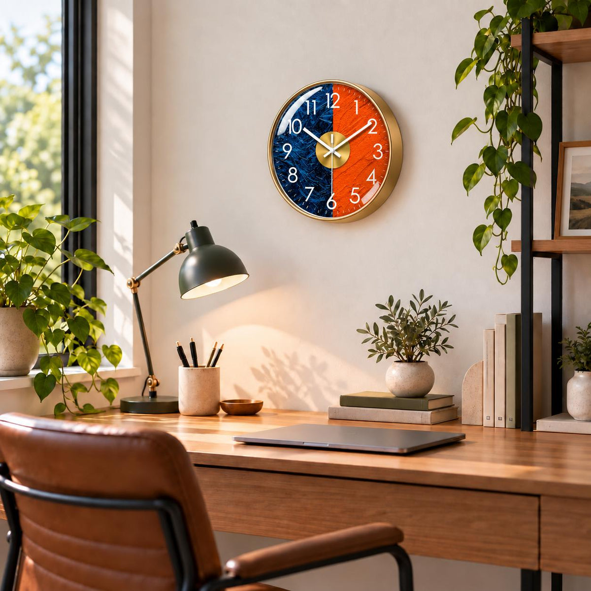 Horloge Murale Moderne Plastique Acrylique | Dualis