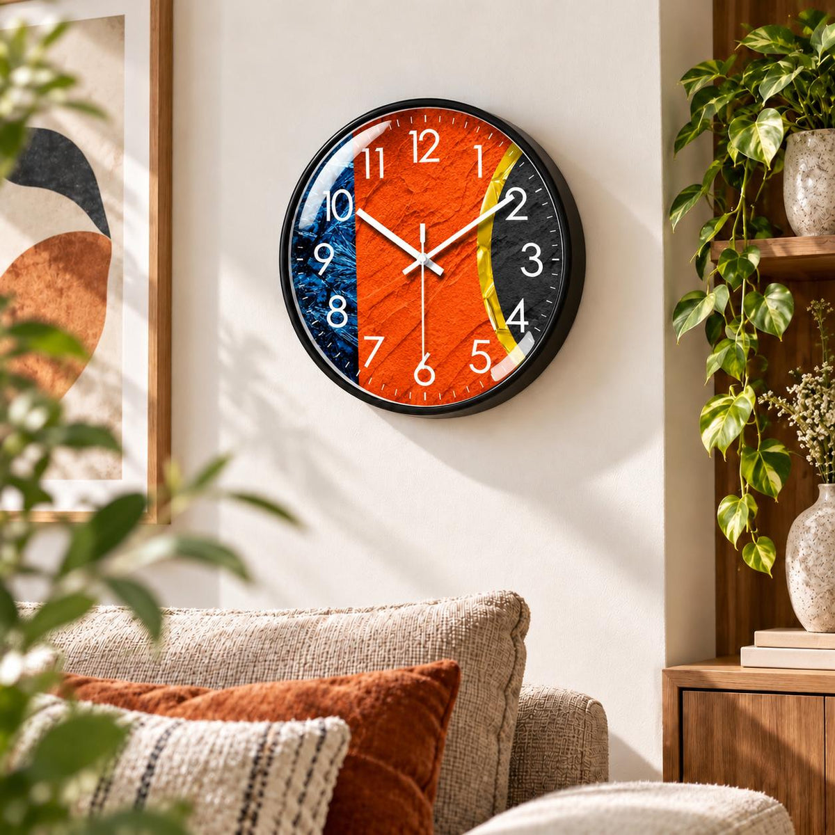 Horloge Murale Moderne Plastique Acrylique | Flare