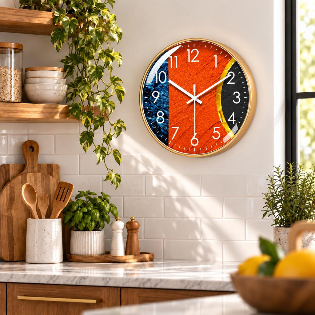 Horloge Murale Moderne Plastique Acrylique | Flare
