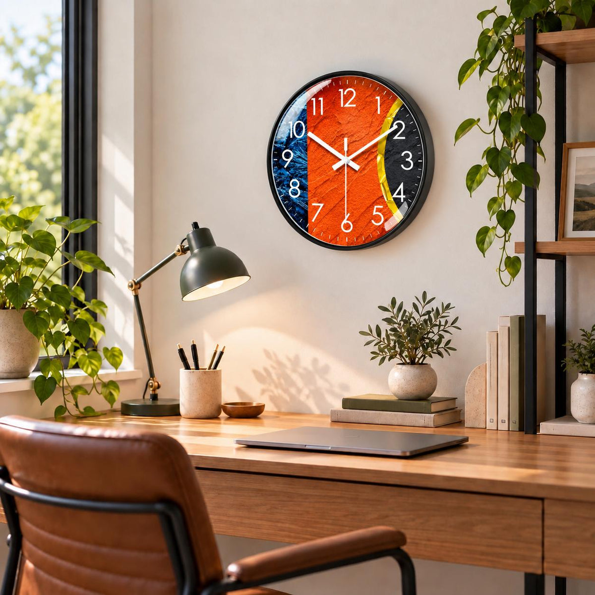 Horloge Murale Moderne Plastique Acrylique | Flare