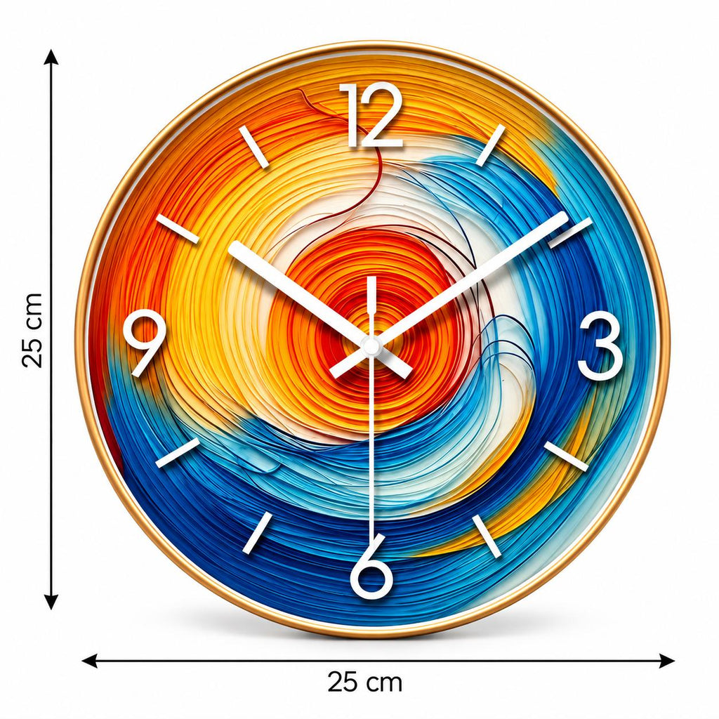 Horloge Murale Moderne Plastique Acrylique | Fusion