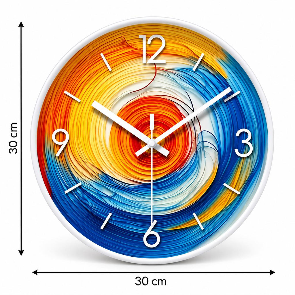 Horloge Murale Moderne Plastique Acrylique | Fusion