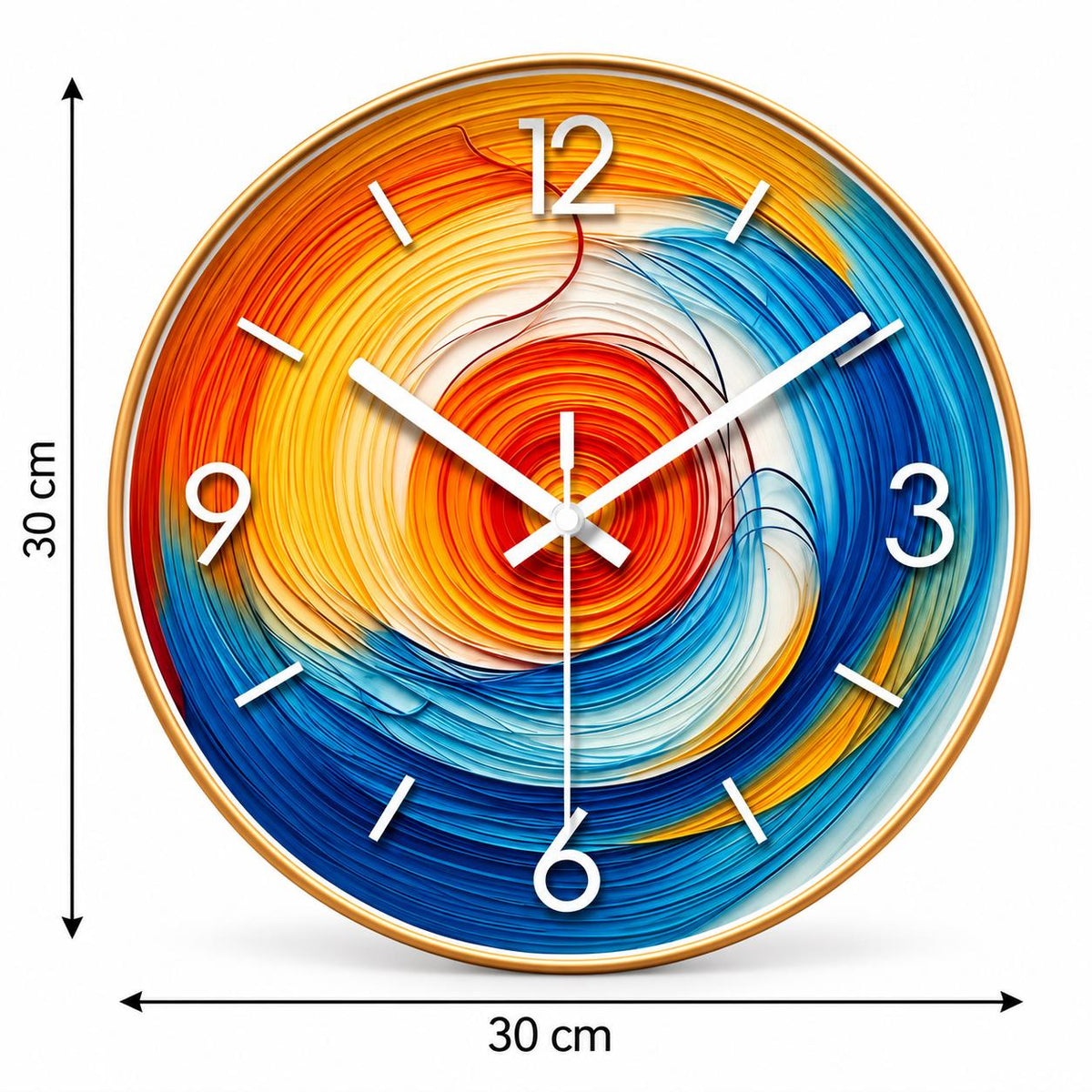 Horloge Murale Moderne Plastique Acrylique | Fusion