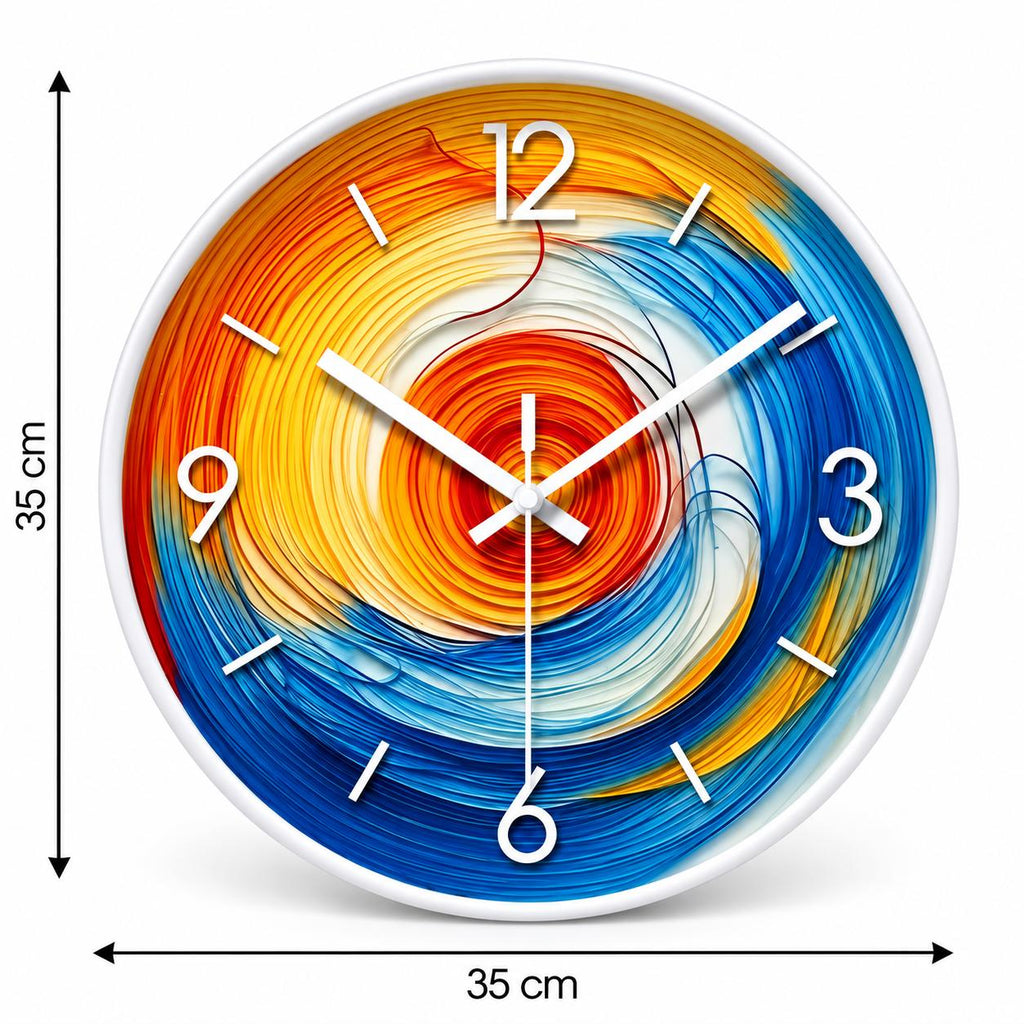 Horloge Murale Moderne Plastique Acrylique | Fusion